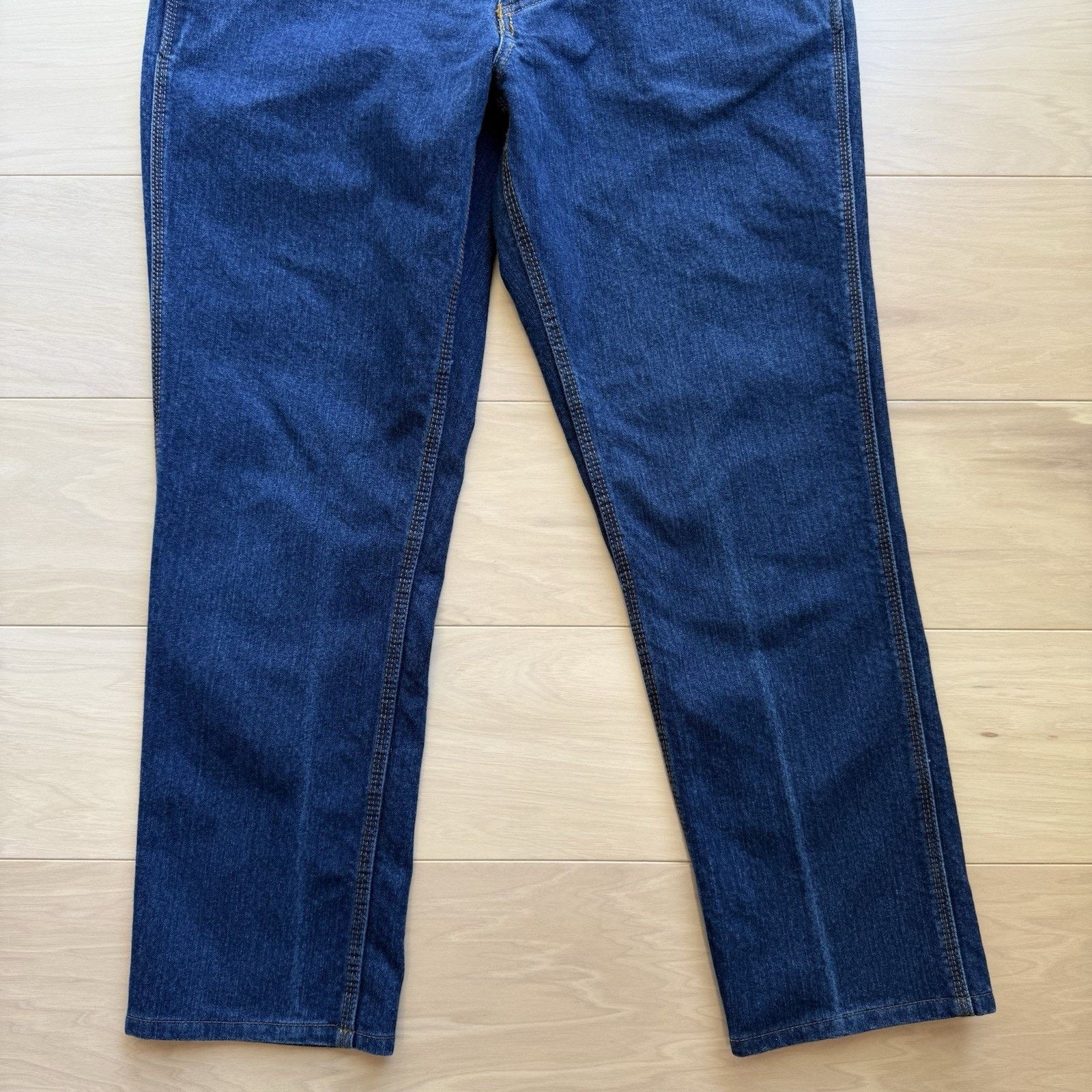 Original Chuck Origin Delta Flex Jeans Blue Straight Leg Dark Wash Relaxed Size US 38 / EU 54 - 4 Thumbnail