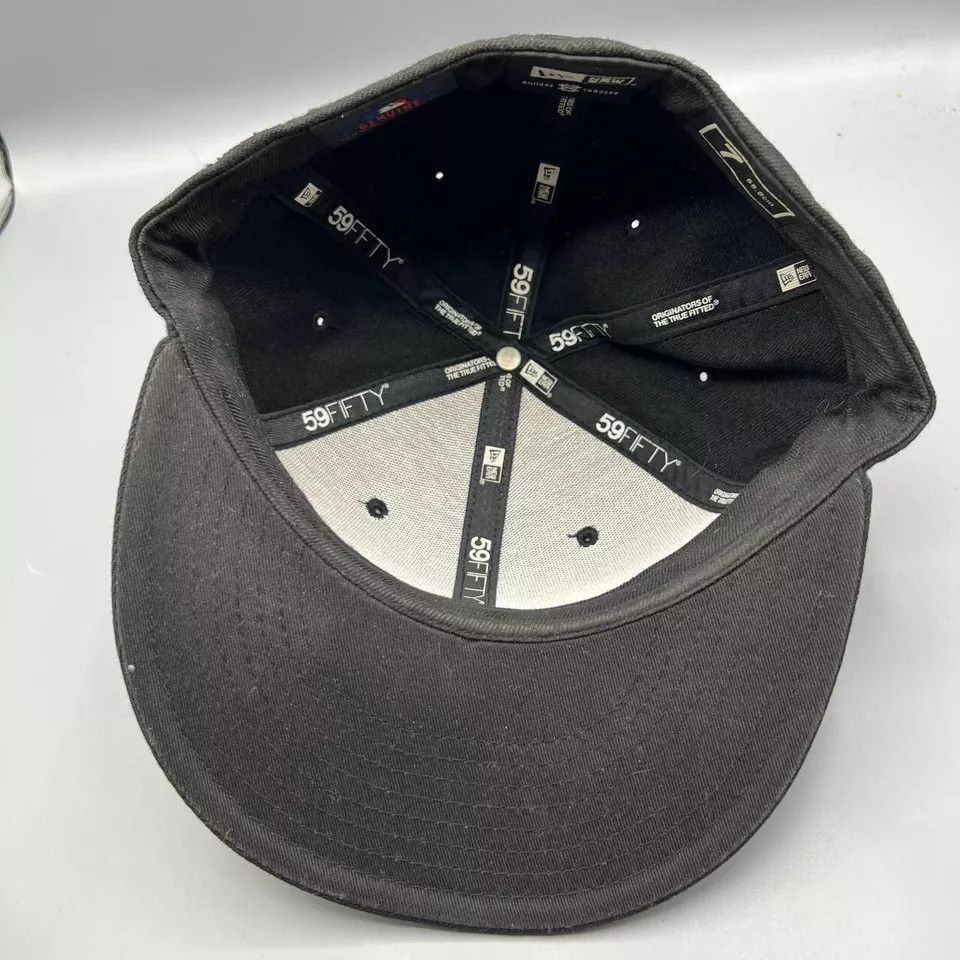 New Era Los Angeles LA Dodgers Hat 7 Embroidered 59Fifty Fitted Cap Size ONE SIZE - 6 Thumbnail
