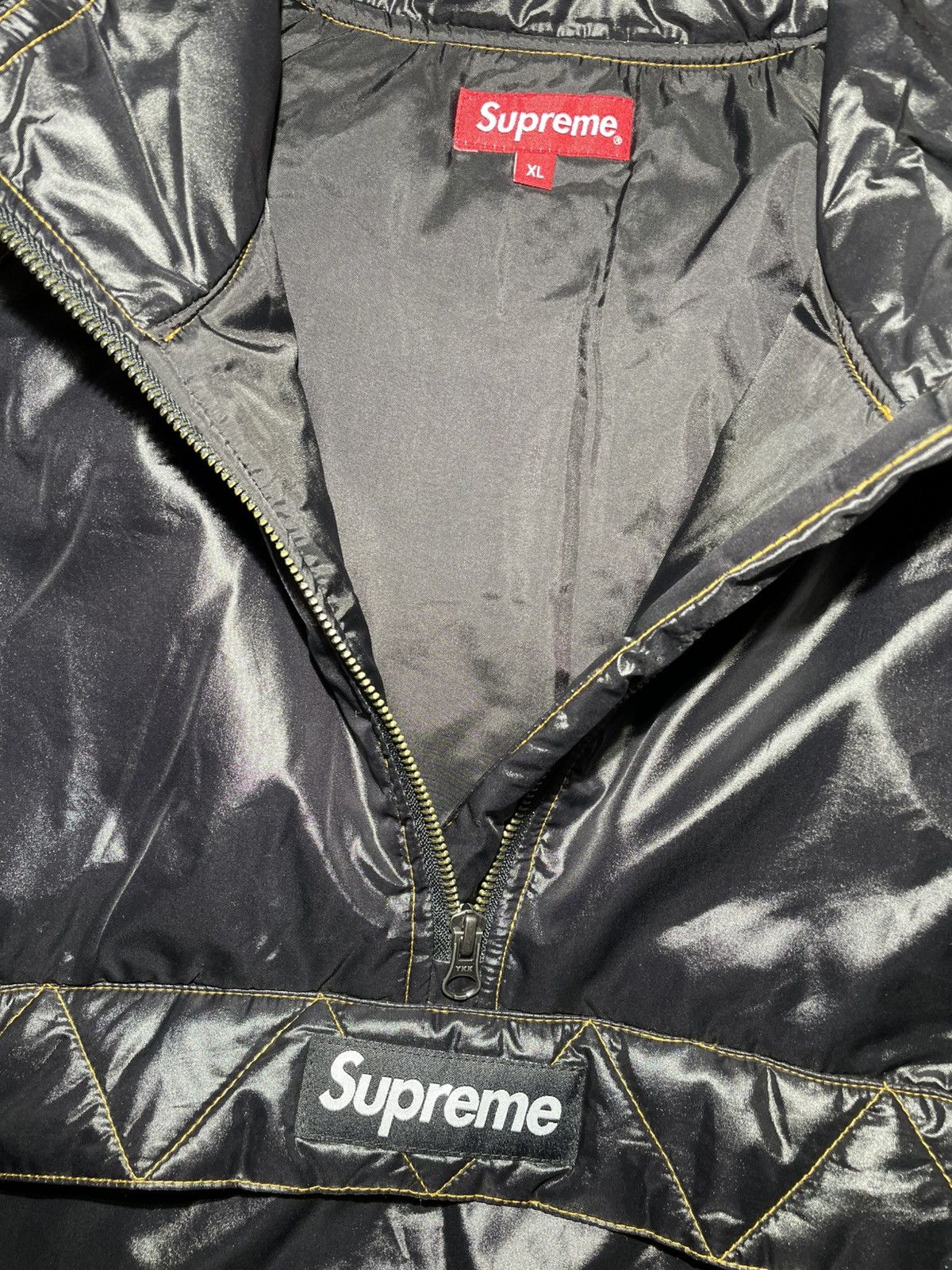 Supreme Supreme Contrast Stitch Pullover (X-Large) Size US XL / EU 56 / 4 - 3 Thumbnail
