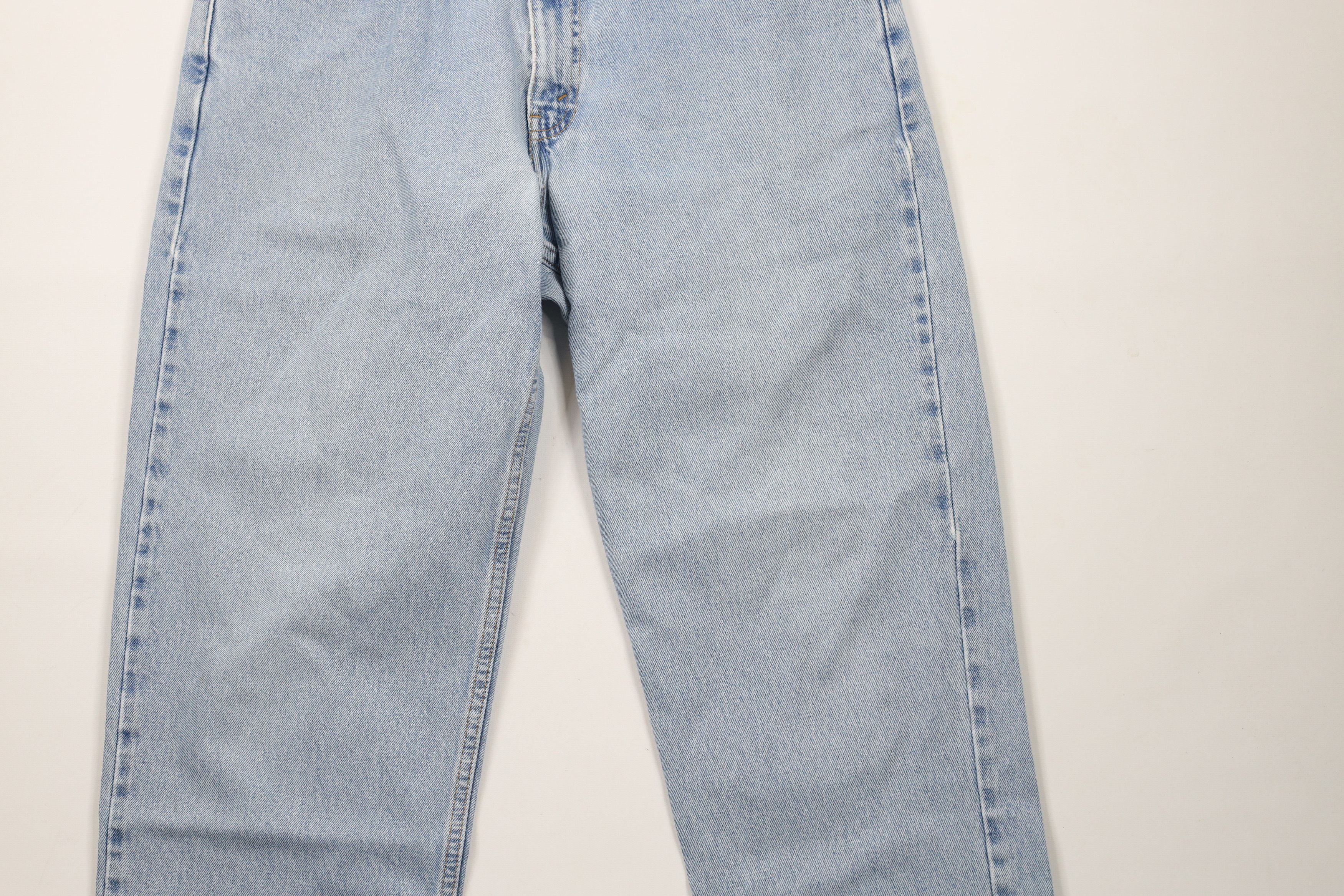 Levi's × Vintage Vintage Y2K 2002 Levis 550 Relaxed Fit Denim Jeans Blue Size US 34 / EU 50 - 3 Thumbnail