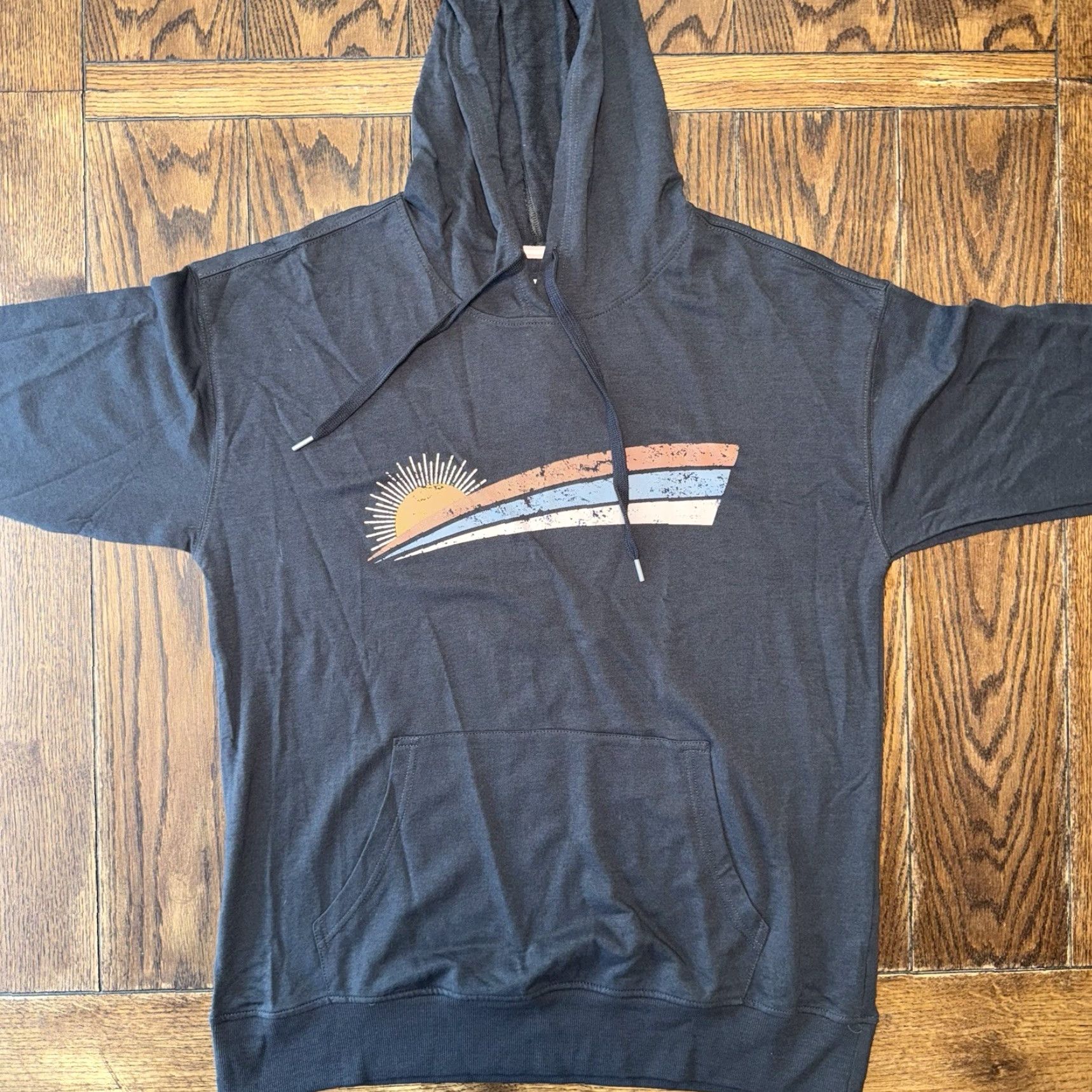 Vintage C&C California Sun Hoodie Men’s Large Gray New Size US L / EU 52-54 / 3 - 2 Thumbnail