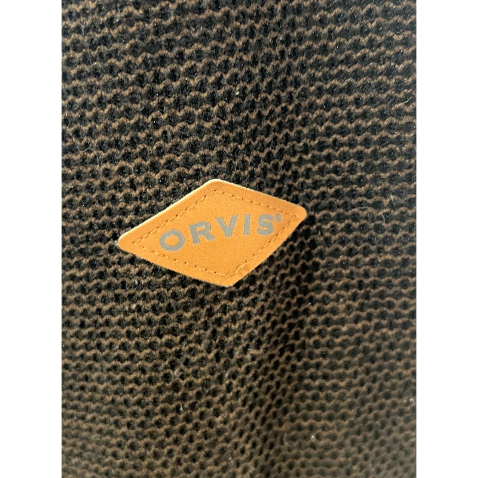 Orvis Orvis Jacket Mens XL Brown 1/4 Zip Pullover Fleece Lined Sherpa Polyester Pockets Regular Outdoor Classic Size US XL / EU 56 / 4 - 5 Thumbnail