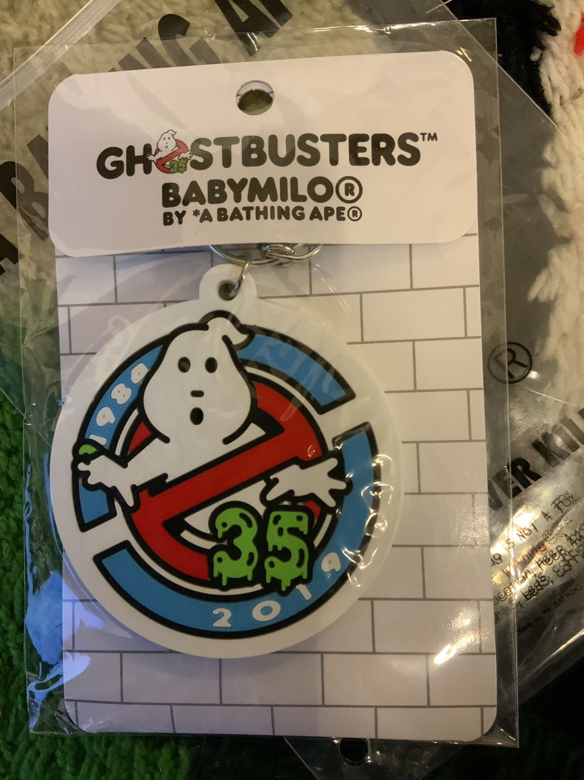Bape BAPE x Ghostbusters Baby Milo Silicon Keychain Size ONE SIZE - 3 Thumbnail