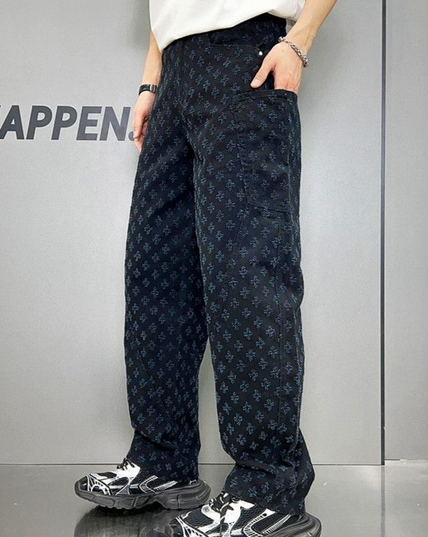 Japanese Brand × Jean × Vintage Jeans Style Large Pocket Size US 33 - 4 Thumbnail