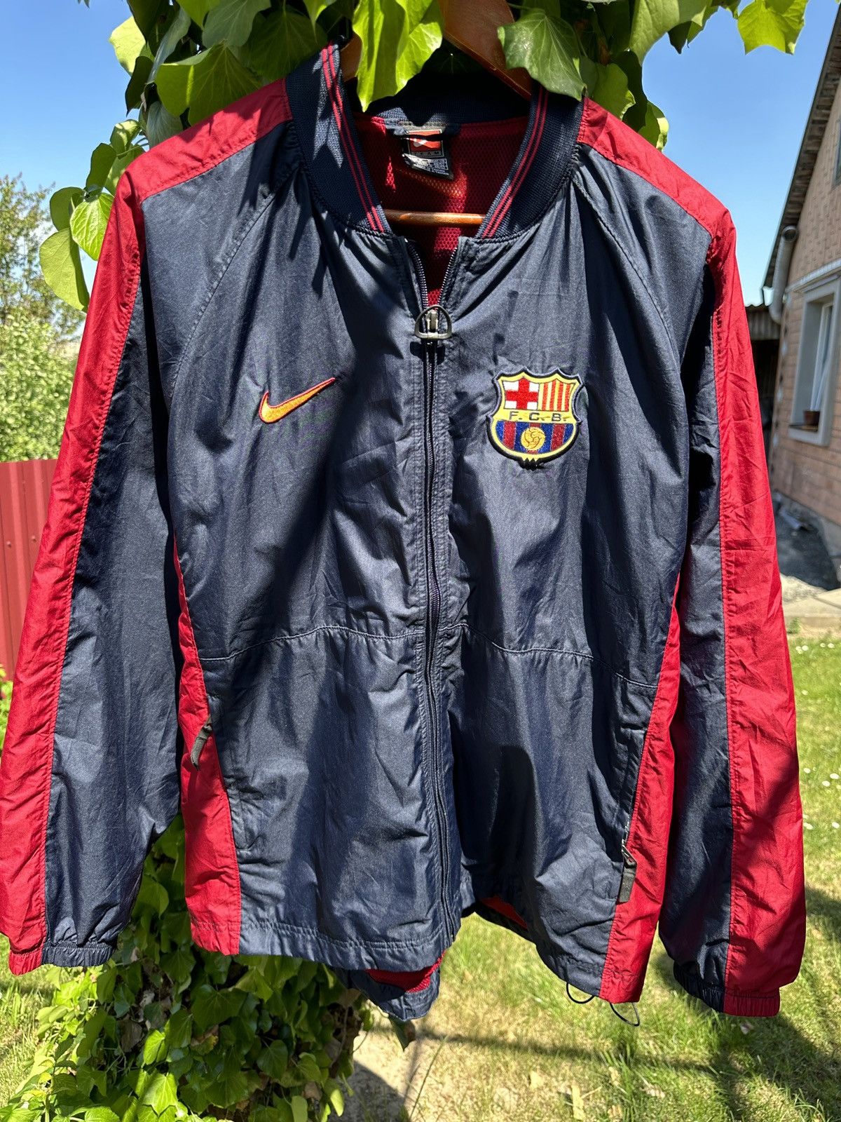 Nike Nike x Vintage FC Barcelona 1998 2000 Track Top Jacket — M Size US M / EU 48-50 / 2 - 1 Thumbnail