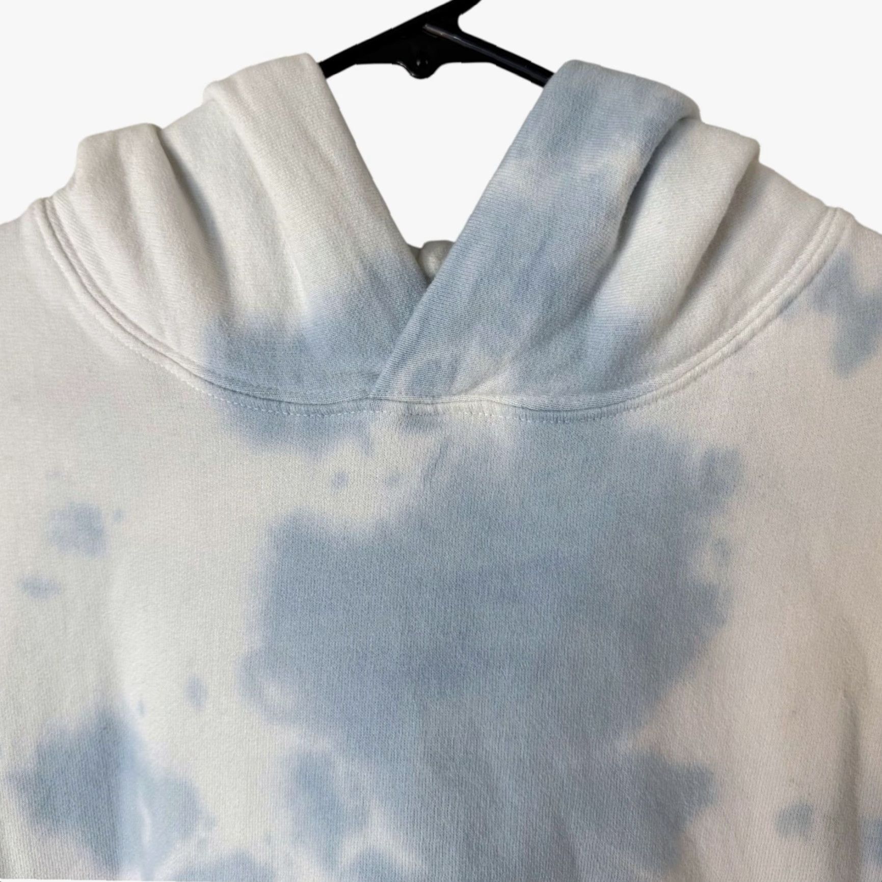 Vintage VINTAGE Dannijo Tie Dye Hoodie Pullover Women's Large Blue 100% Cotton Activewear Size L / US 10 / IT 46 - 5 Thumbnail