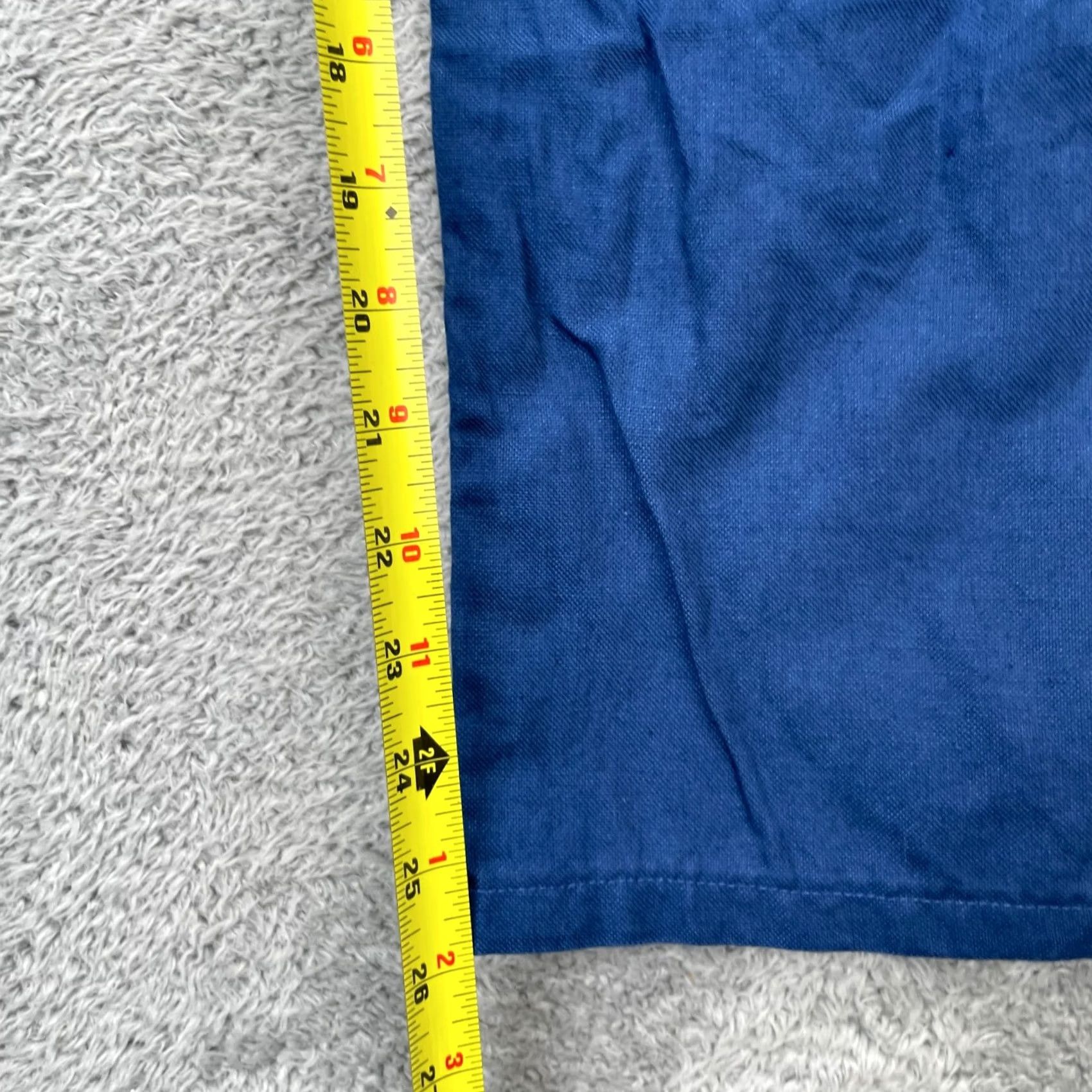 Vintage Jomers Pants Mens 33 Blue Chino Cotton Straight Leg Golf Tennis Resort Wear Size US 33 - 7 Thumbnail