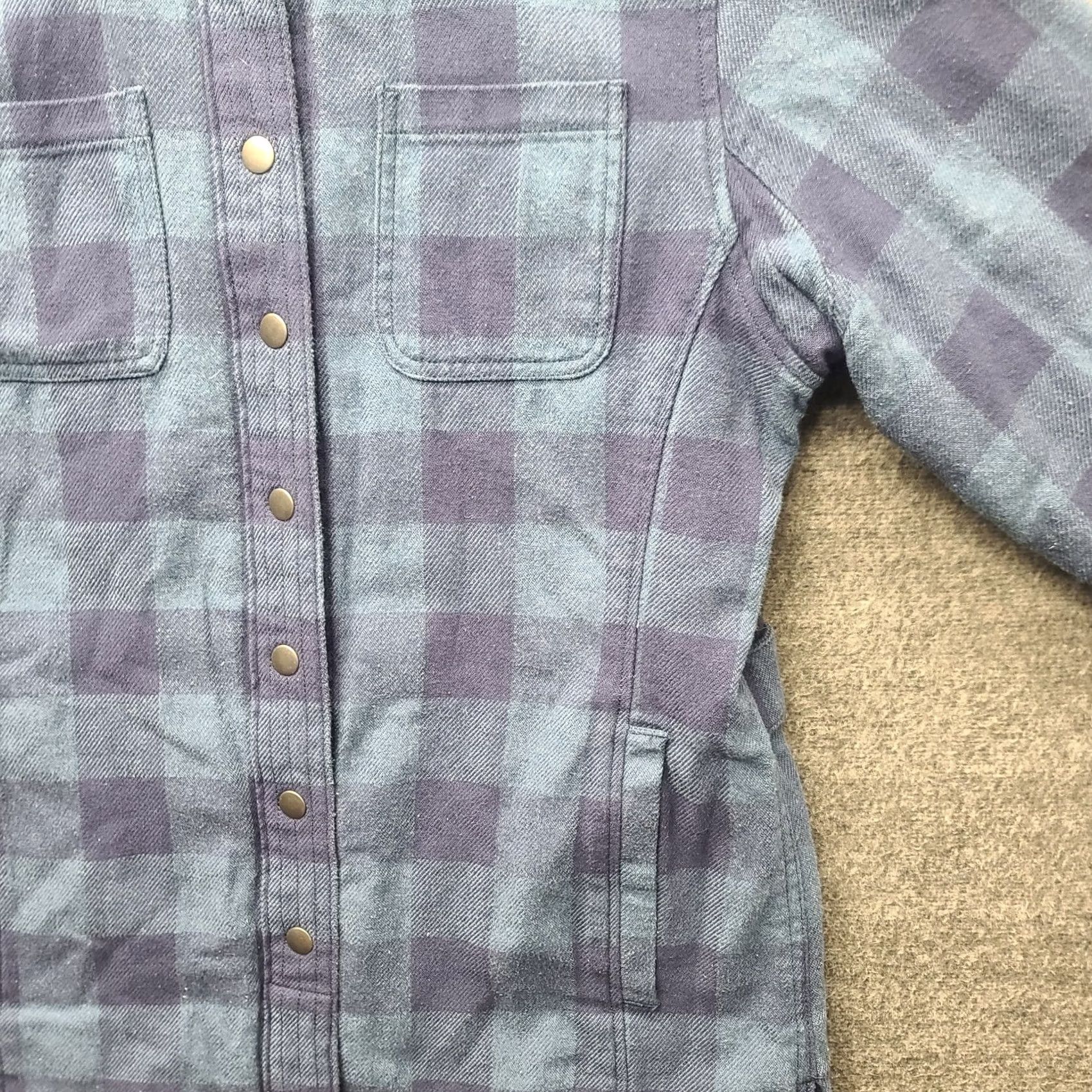 Vintage Duluth Free Swingn Jacket Womens S Regular Flannel Plaid Cotton Nylon Lining Button Pockets Insulated Wool? Size S / US 4 / IT 40 - 7 Thumbnail