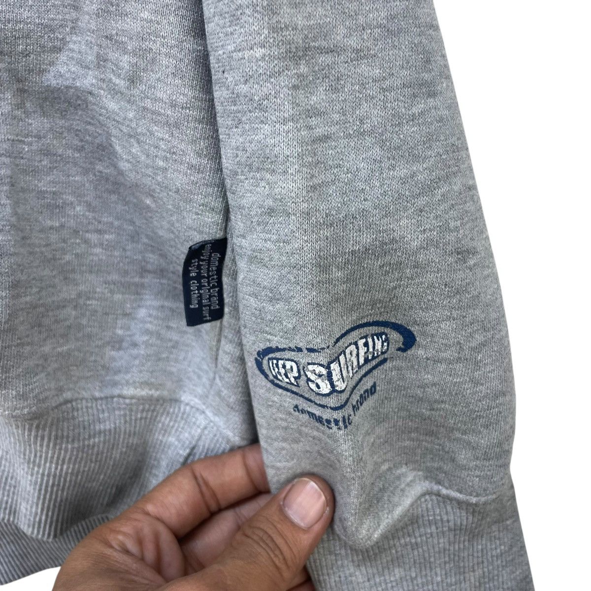 Sun Surf 💥Vintage Keep Surfing Hawaii Wave Graphic Hooded Size US M / EU 48-50 / 2 - 5 Thumbnail