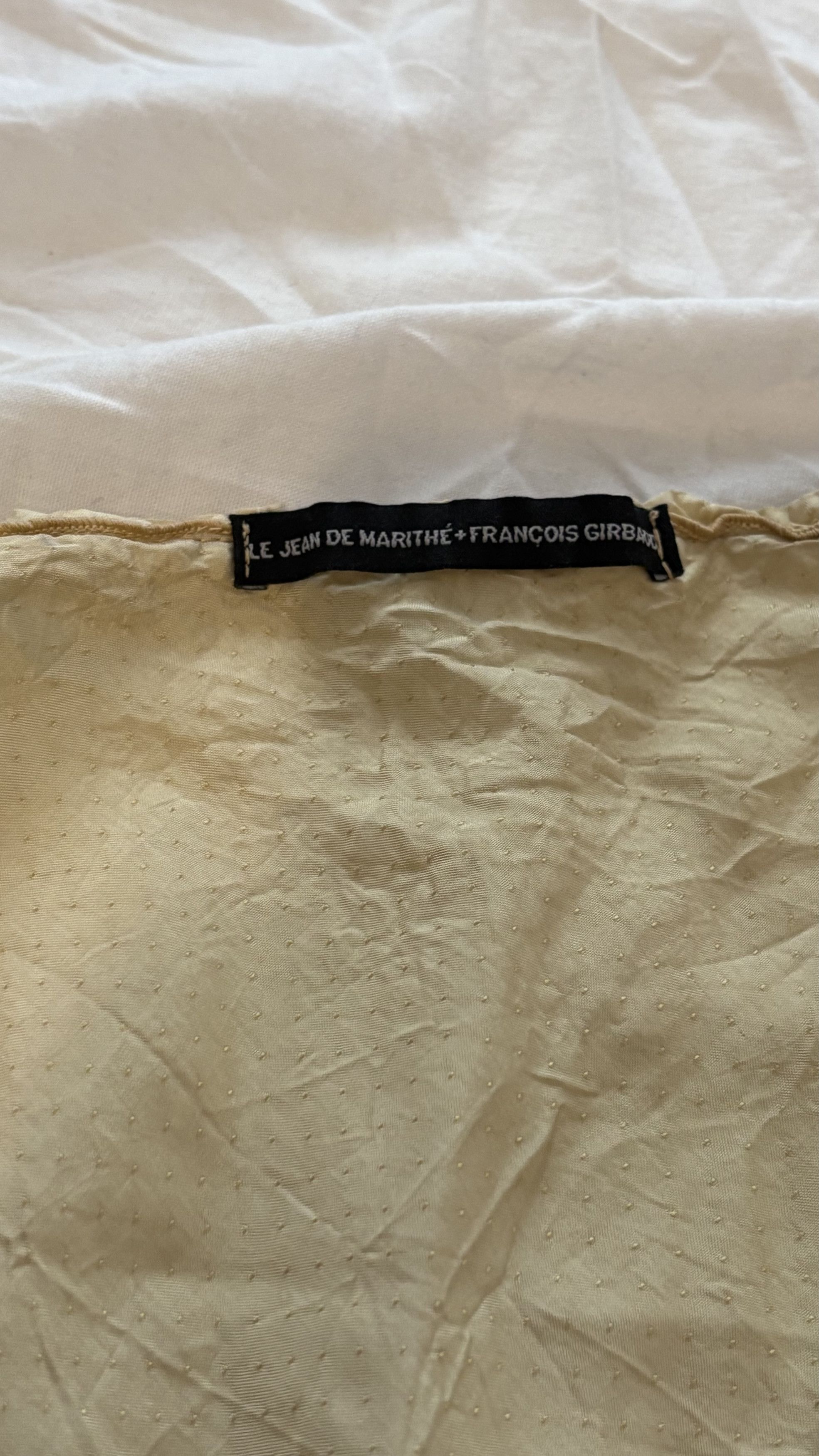 Marithe + Francois Girbaud Rare Archival Marithe + Francois Girbaud Blouse Size M / US 6-8 / IT 42-44 - 9 Thumbnail
