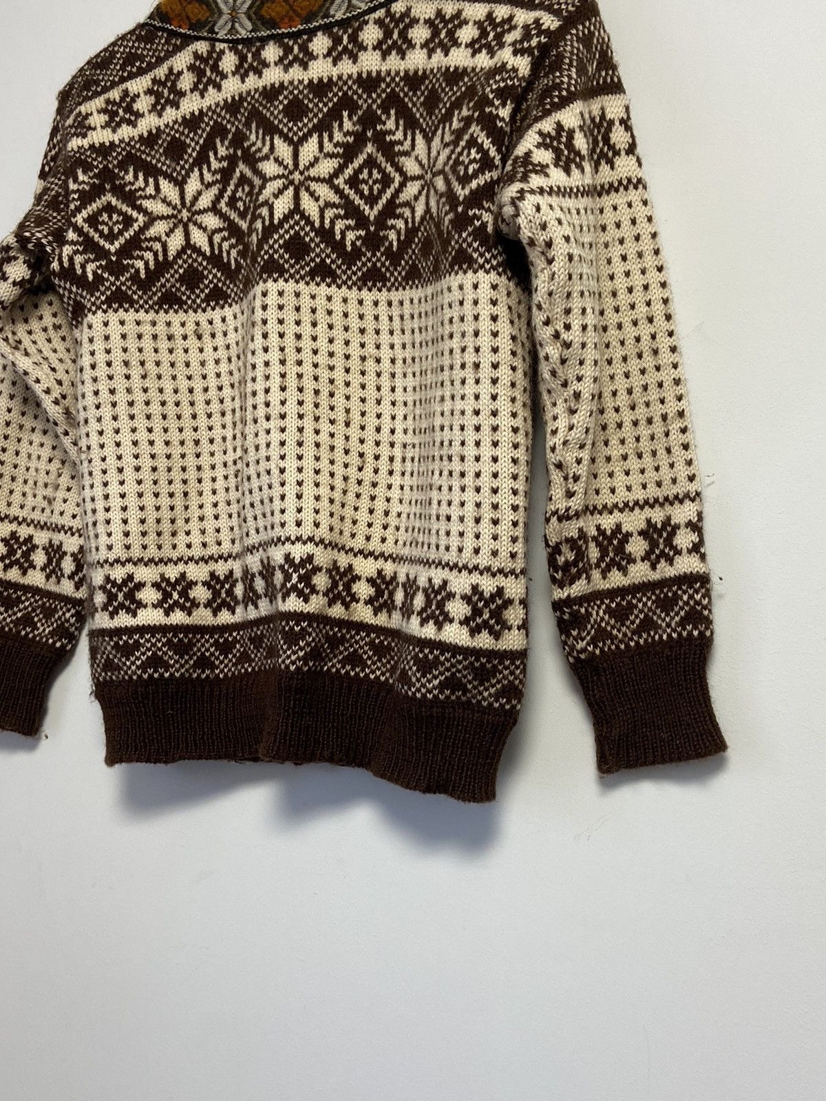 Vintage DALE OF NORWAY Collection Floral Wool Knit Button Cardigan Size M / US 6-8 / IT 42-44 - 16 Thumbnail