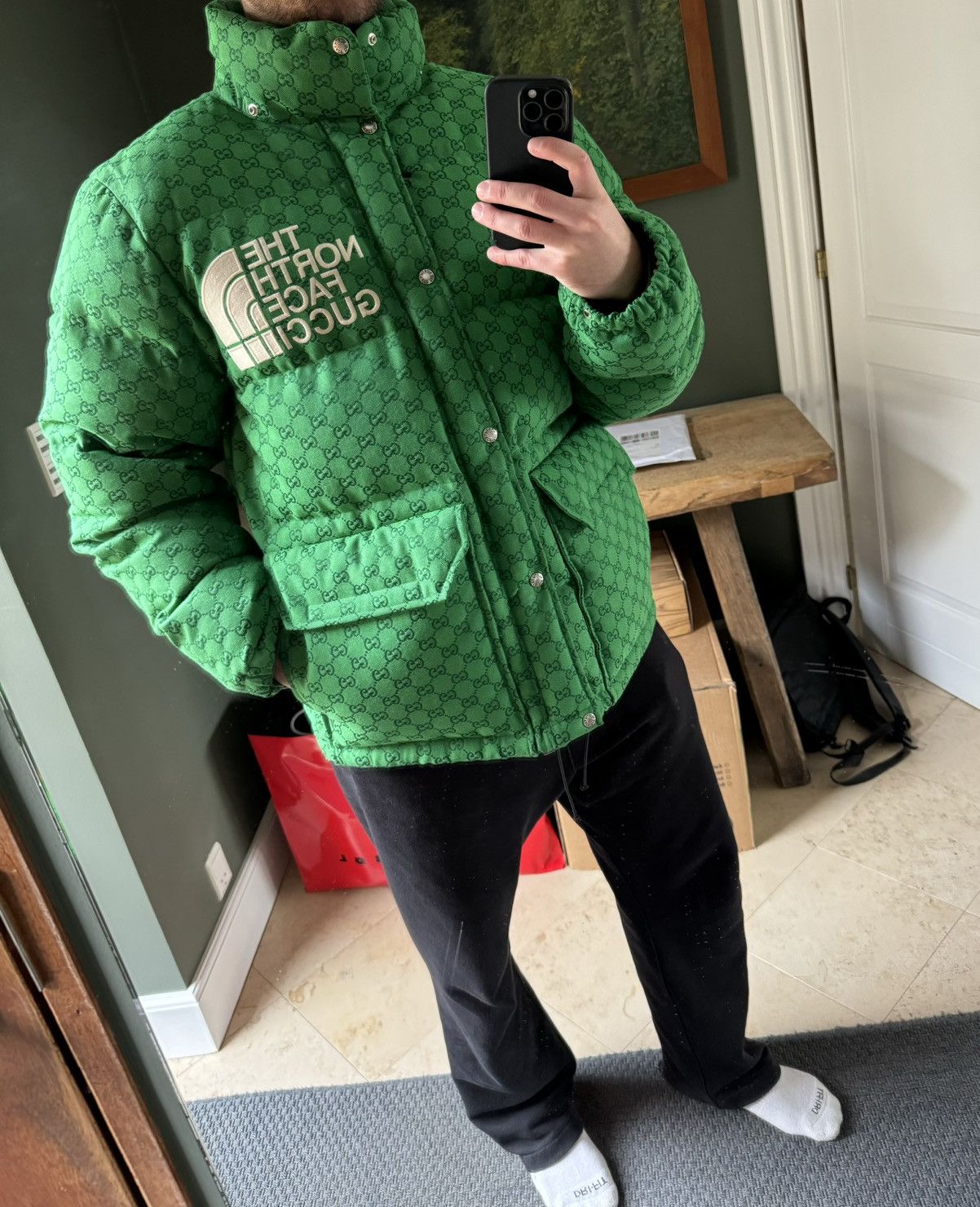 Gucci × The North Face Gucci x North Face GG Monogram Jacket Size US S / EU 44-46 / 1 - 14 Thumbnail