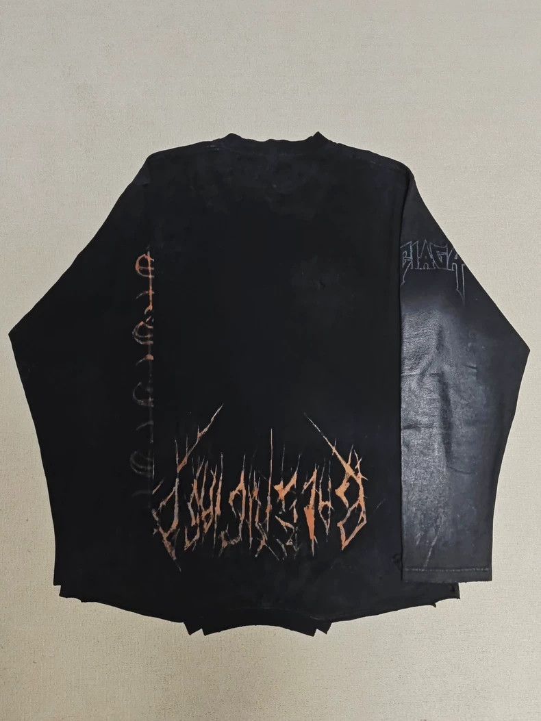Balenciaga Balenciaga 24ss Reverse Brushing Wax Mud Staining Iron Towe Size US L / EU 52-54 / 3 - 2 Thumbnail