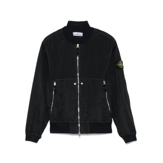 Stone Island STONE ISLAND Men Bomber Jackets 154100019 S0020 V0029 BLACK Size US M / EU 48-50 / 2 - 1 Thumbnail