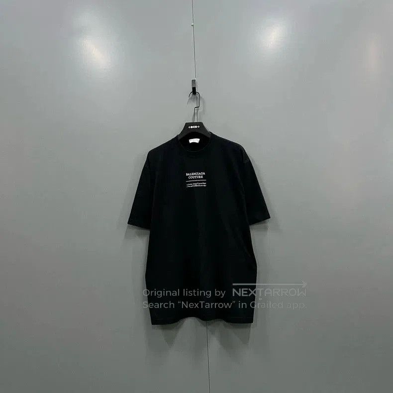 Balenciaga Balenciaga Black Collar Logo T-Shirt. Size US XS / EU 42 / 0 - 1 Thumbnail