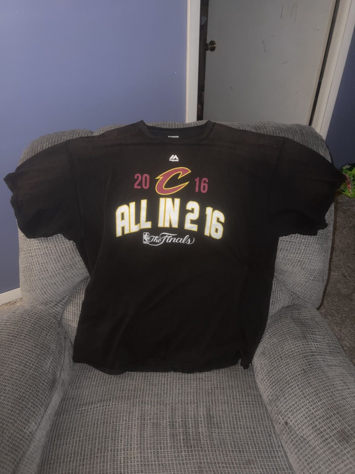 Majestic Majestic NBA Cavaliers 2016 The Finals All In 216 Tee Size US XXL / EU 58 / 5 - 1 Thumbnail