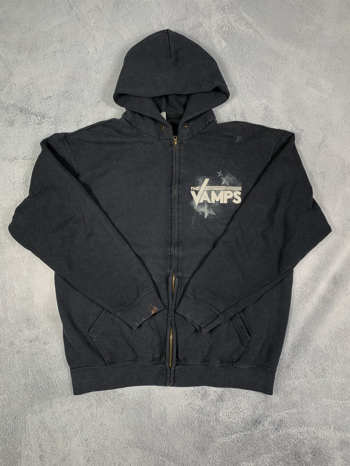 Band Tees × Vintage Vintage Y2K Vamps Vans hoodie back print big logo L Size US L / EU 52-54 / 3 - 4 Thumbnail