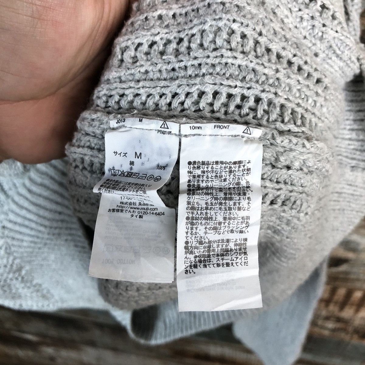 Homespun Knitwear × Japanese Brand Japanese Brand vintage Grey Knitwear #A2474 Size US M / EU 48-50 / 2 - 11 Thumbnail
