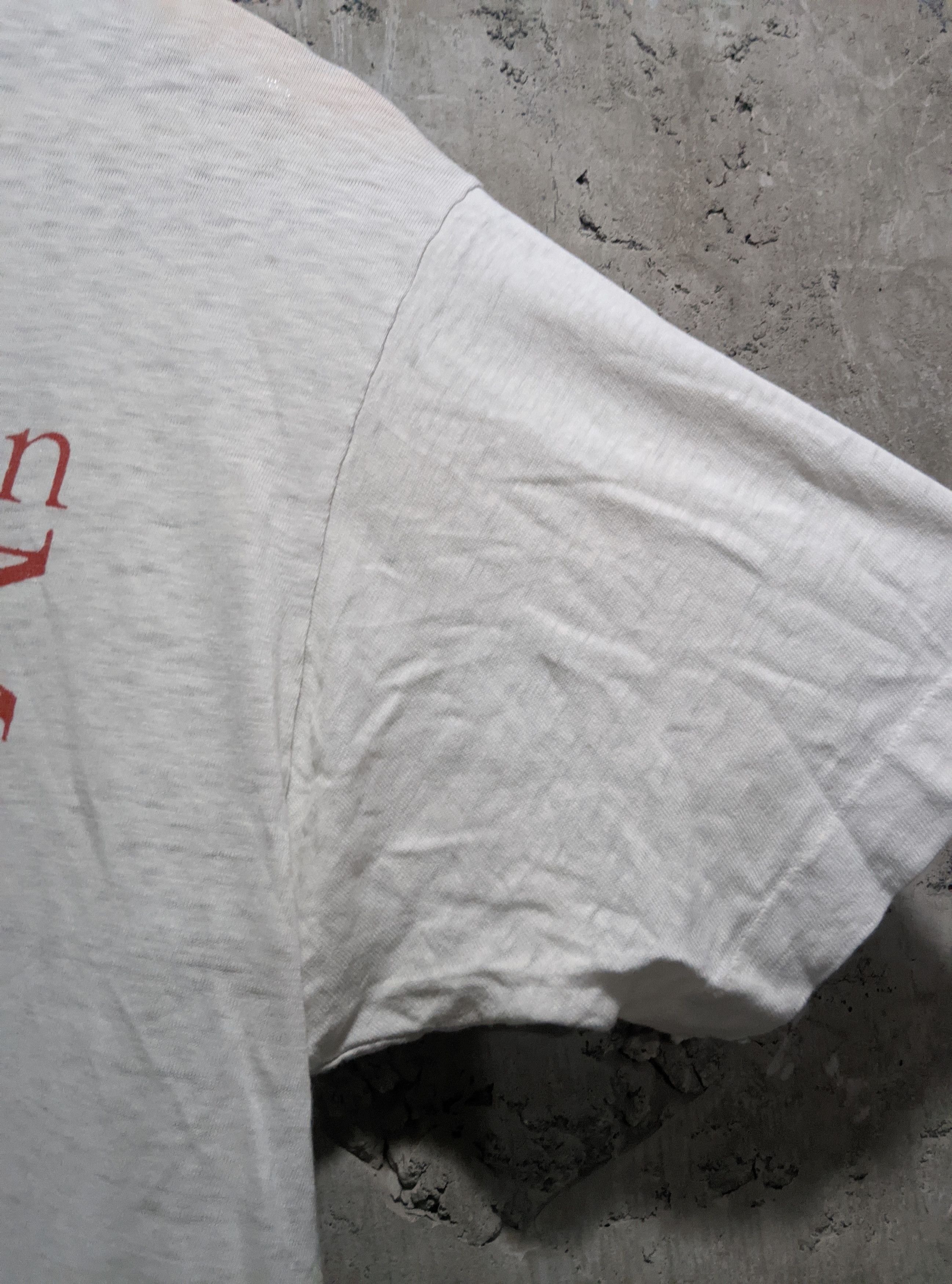 Band Tees Vintage 80s thrashed van Morrison folk rock erd distressed Size US L / EU 52-54 / 3 - 3 Thumbnail