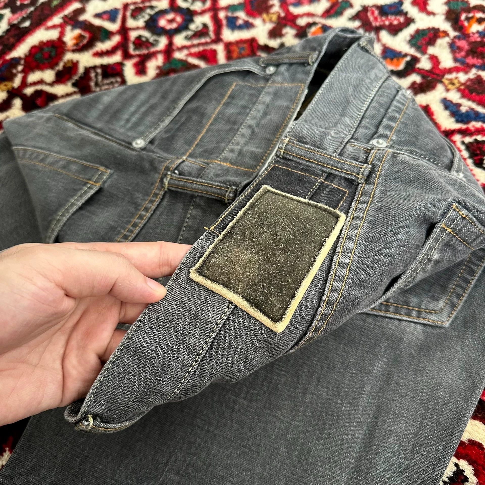 Visvim visvim 17aw 04d10 black jeans w34l30 Size US 34 / EU 50 - 6 Thumbnail