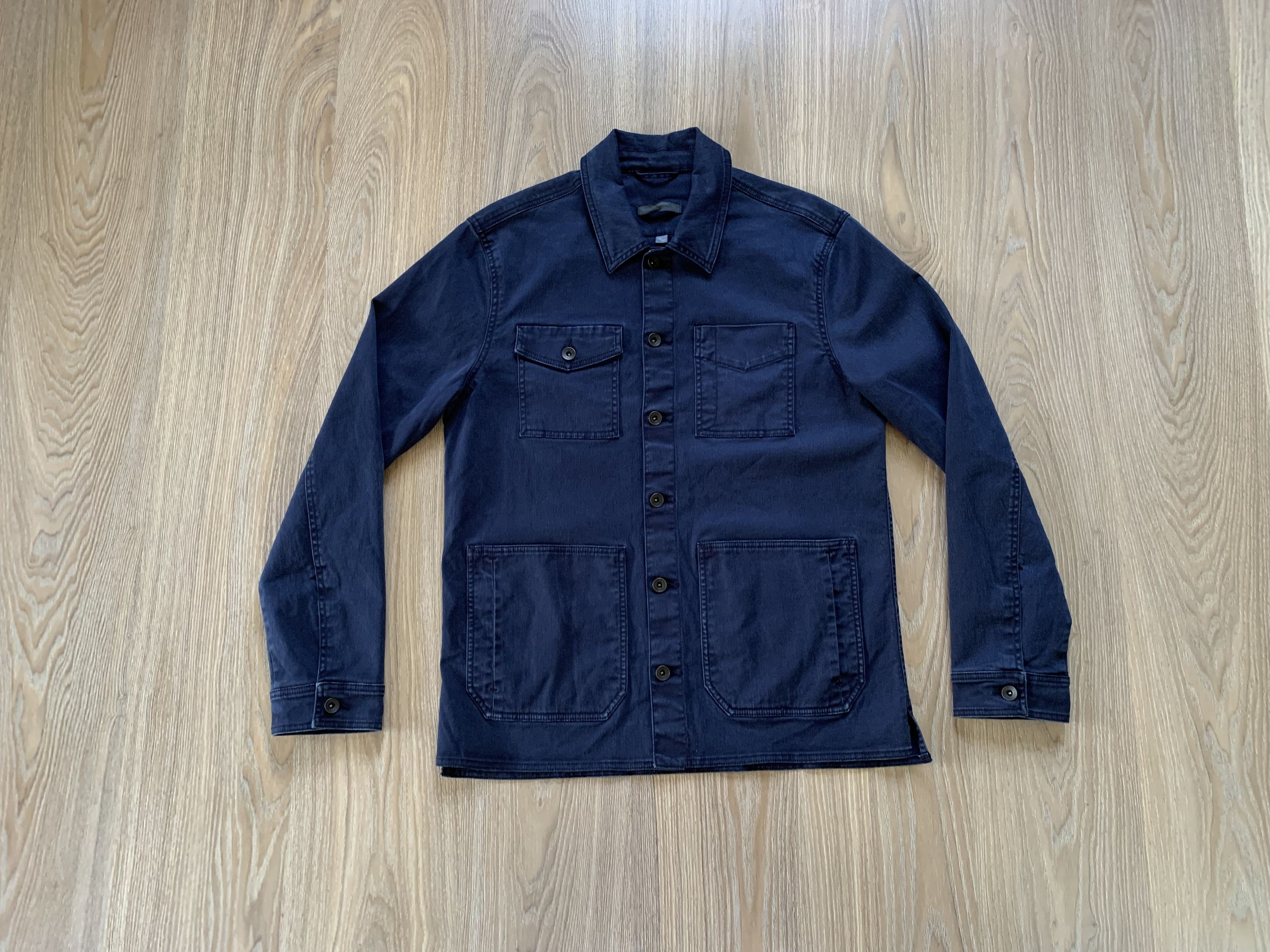 Designer × John Varvatos Mens John Varvatos Cotton Blue Jacket Size US M / EU 48-50 / 2 - 10 Thumbnail