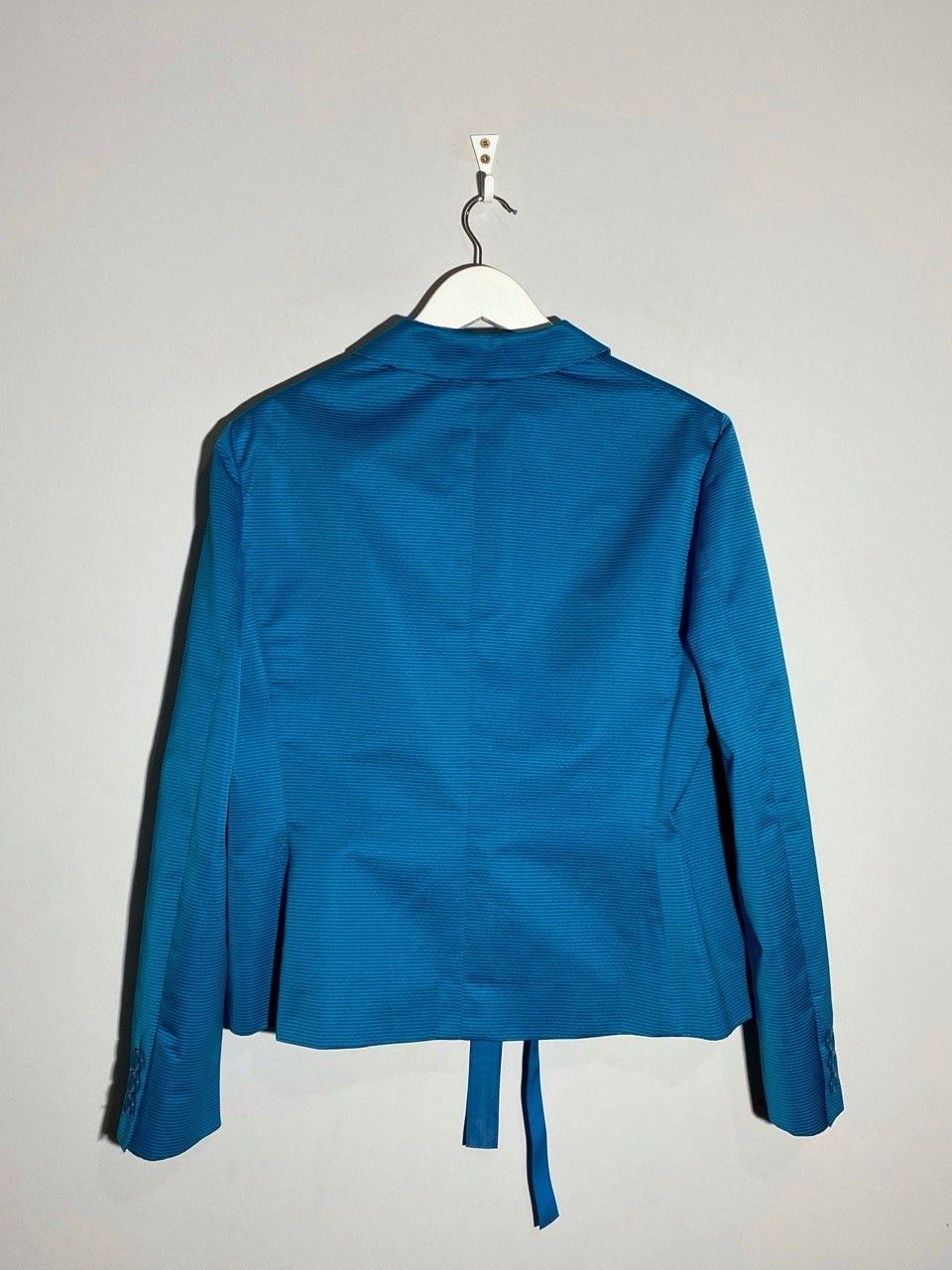Moschino Moschino Cheap And Chic Striped Belted Blazer Jacket Size XL / US 12-14 / IT 48-50 - 4 Thumbnail