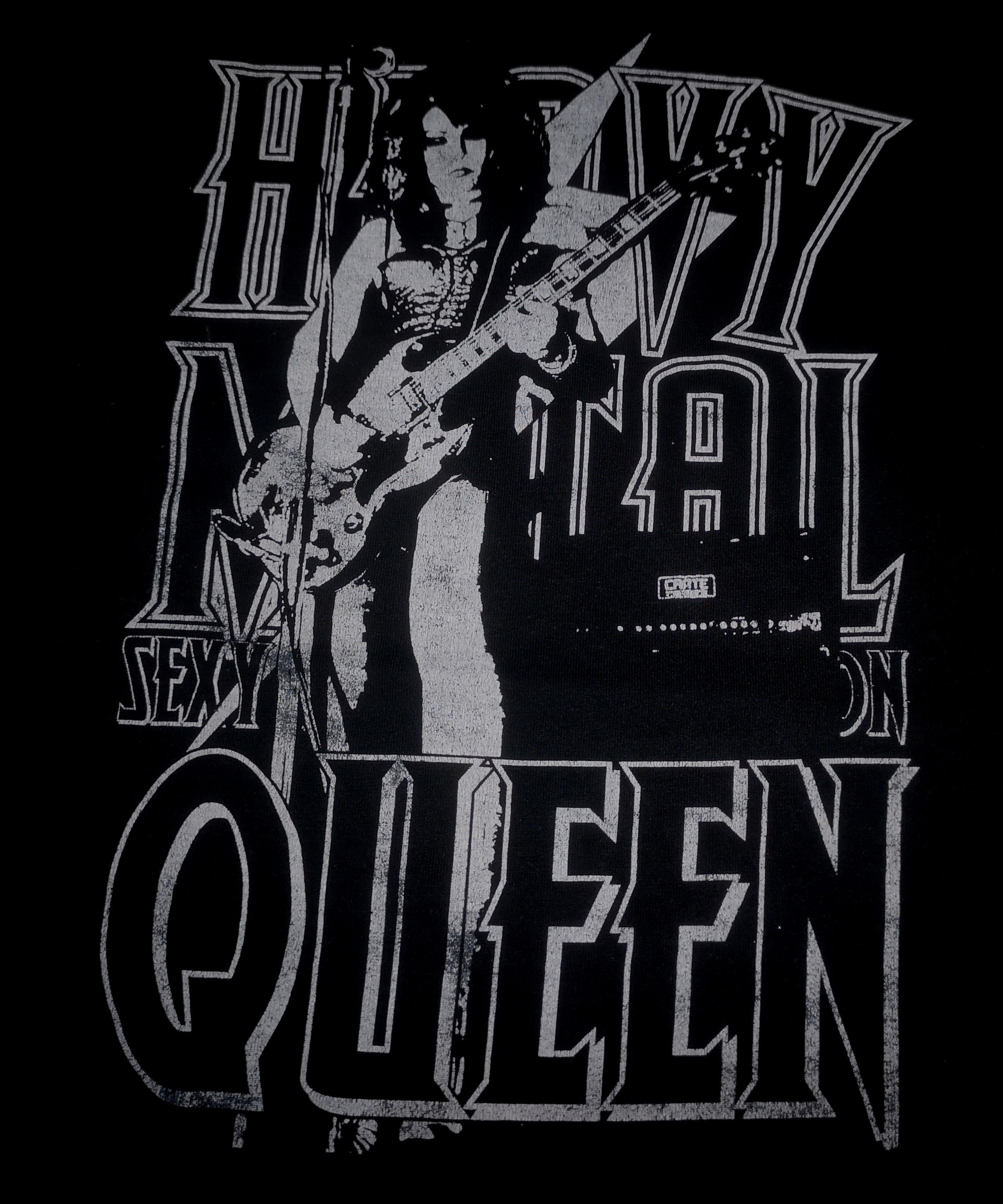 Japanese Brand × Vintage Vintage Sexy Dynamite Japan Heavy Metal Queen T Shirt Size XS / US 0-2 / IT 36-38 - 4 Thumbnail