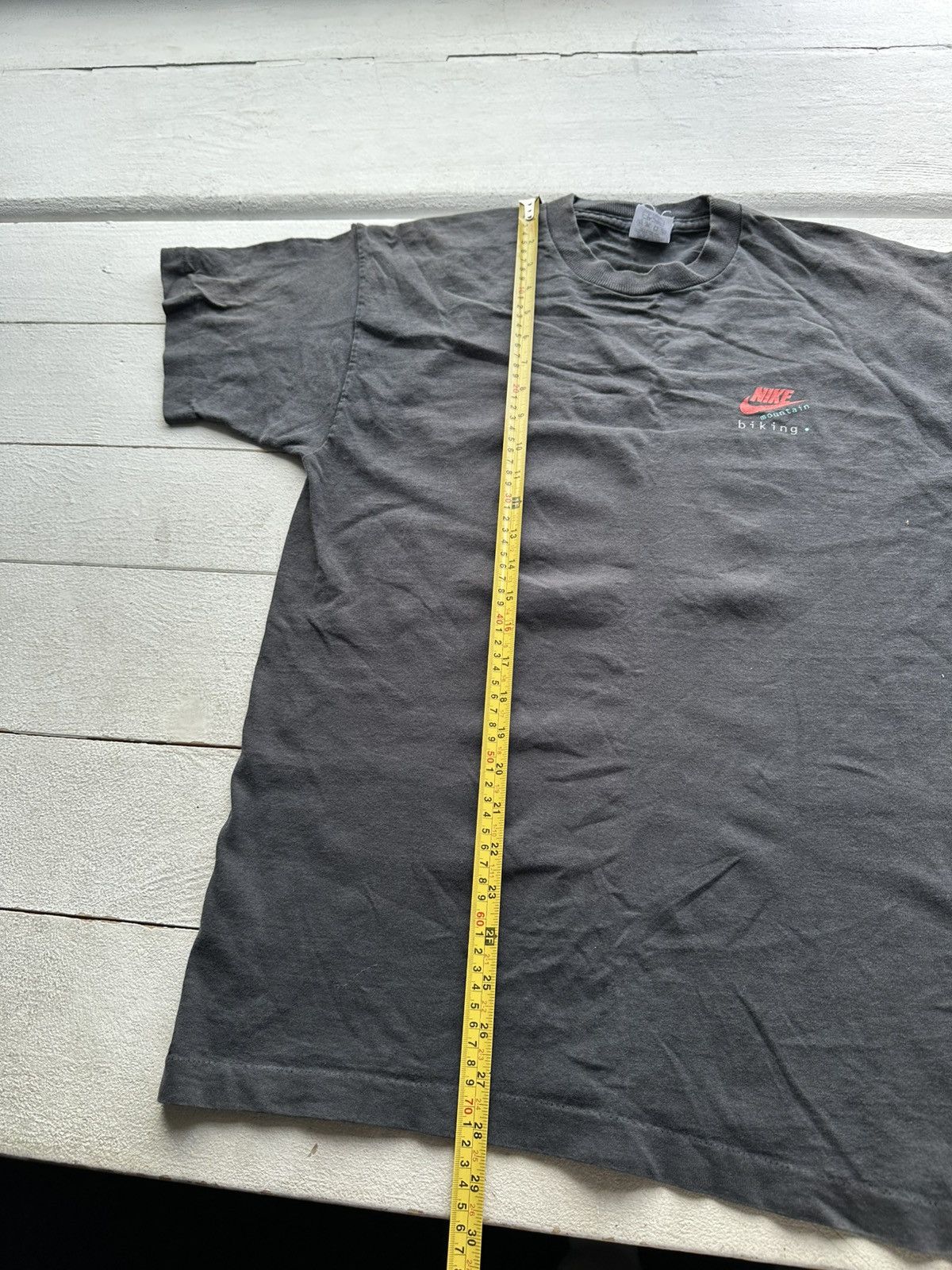 Nike 🚨NIKE MOUNTAIN BIKING single stitch VNTG T Shirt Big Logo Size US M / EU 48-50 / 2 - 12 Thumbnail