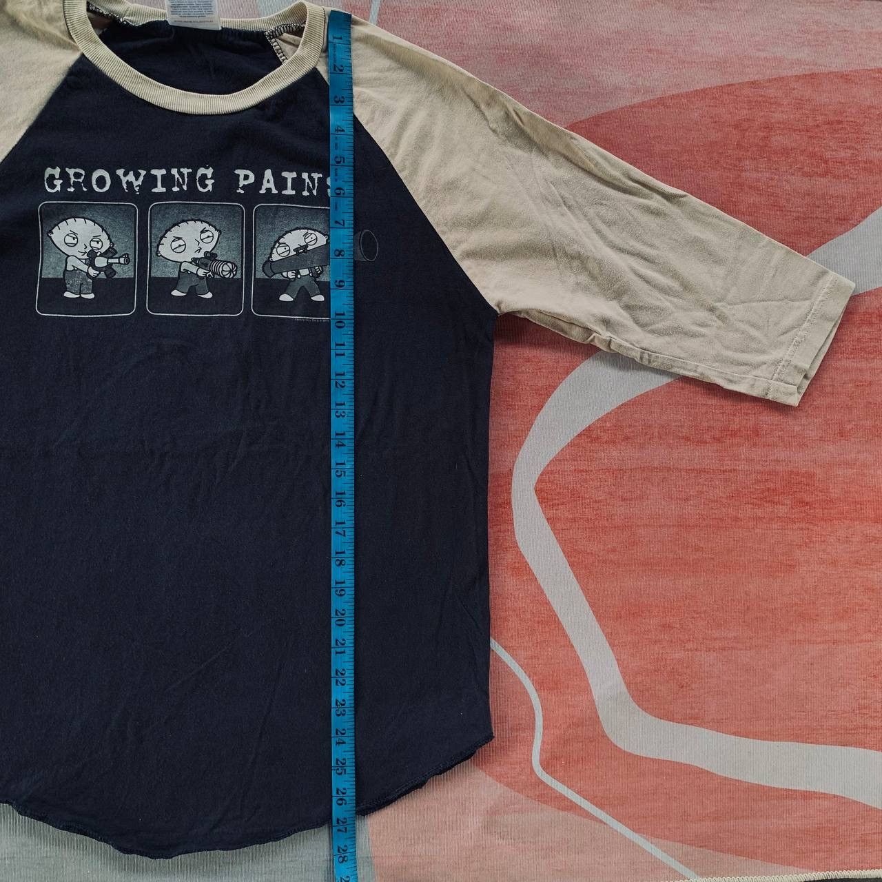 Cartoon Network Vintage Y2K Family Guy Cartoon Raglan Tees Size US M / EU 48-50 / 2 - 11 Thumbnail