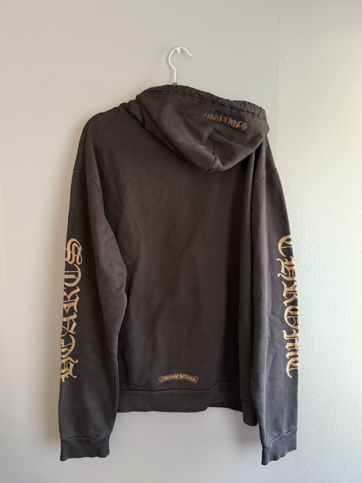 Chrome Hearts Chrome hearts Vertical Fuck you hoodie Size US M / EU 48-50 / 2 - 8 Thumbnail