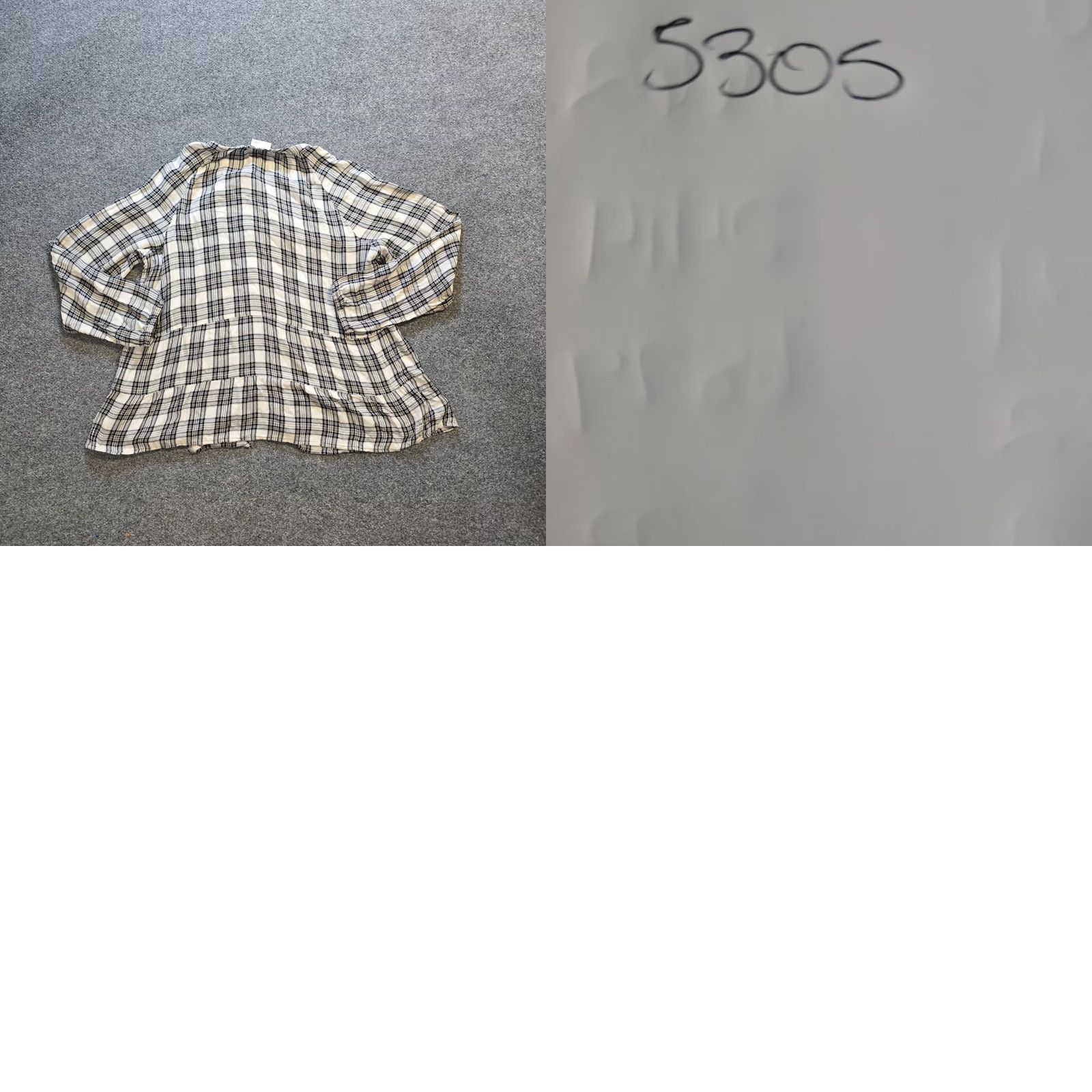 J. Jill J. Jill Top Women Large Black Plaid Flannel Button Up Shirt Classic Casual Career Blouse Size L / US 10 / IT 46 - 8 Thumbnail