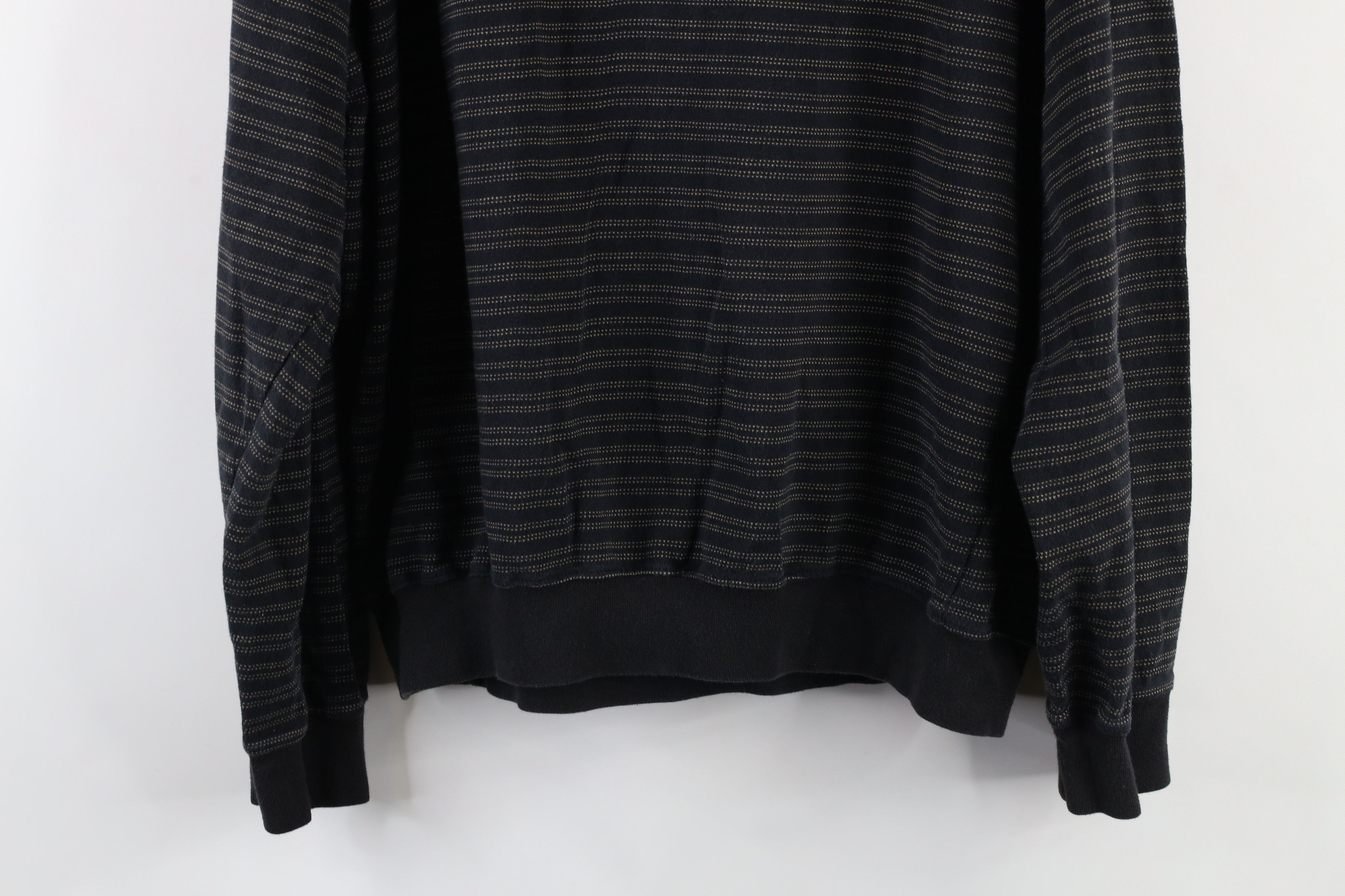 Vintage Vintage 90s Streetwear Collared Pullover Long Sleeve Polo Size US L / EU 52-54 / 3 - 9 Thumbnail