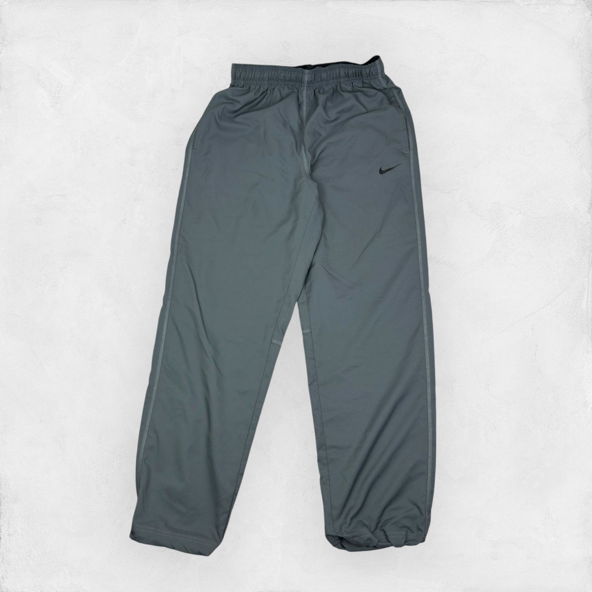 Nike Nike Dri-Fit Men's Gray Athletic Training Track Pants Medium Size US 30 / EU 46 - 2 Thumbnail
