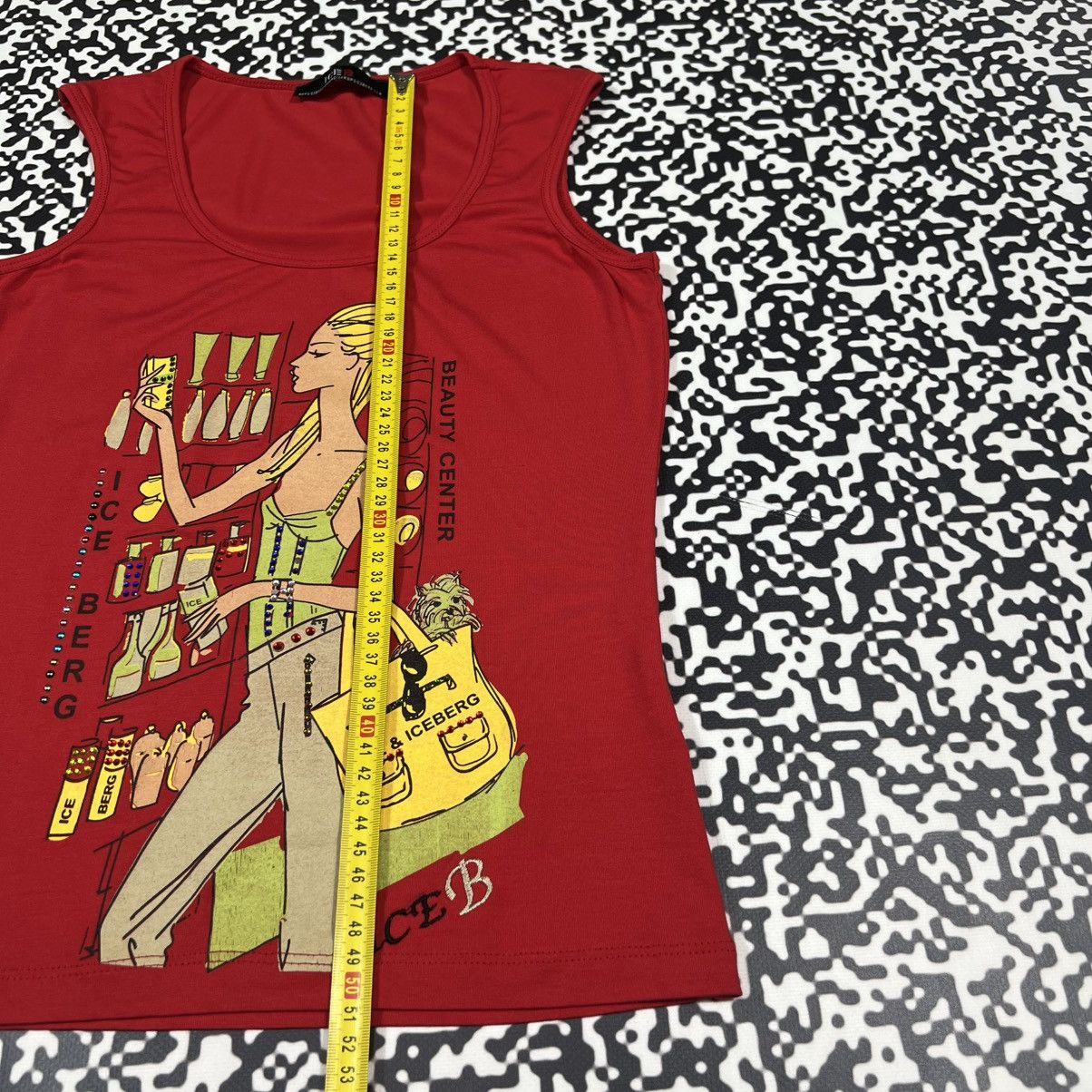 Iceberg Vintage Y2K Ice B Iceberg Luxury Retro Style Tank Top Size S / US 4 / IT 40 - 13 Thumbnail