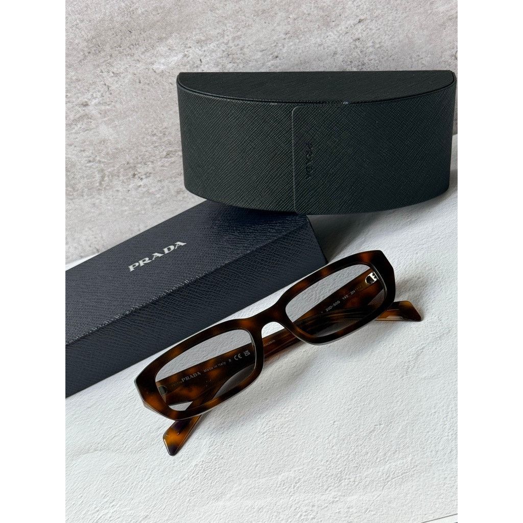 Prada NEW Prada PR B06S Sunglasses in Havana Brown Grey Size ONE SIZE - 2 Thumbnail