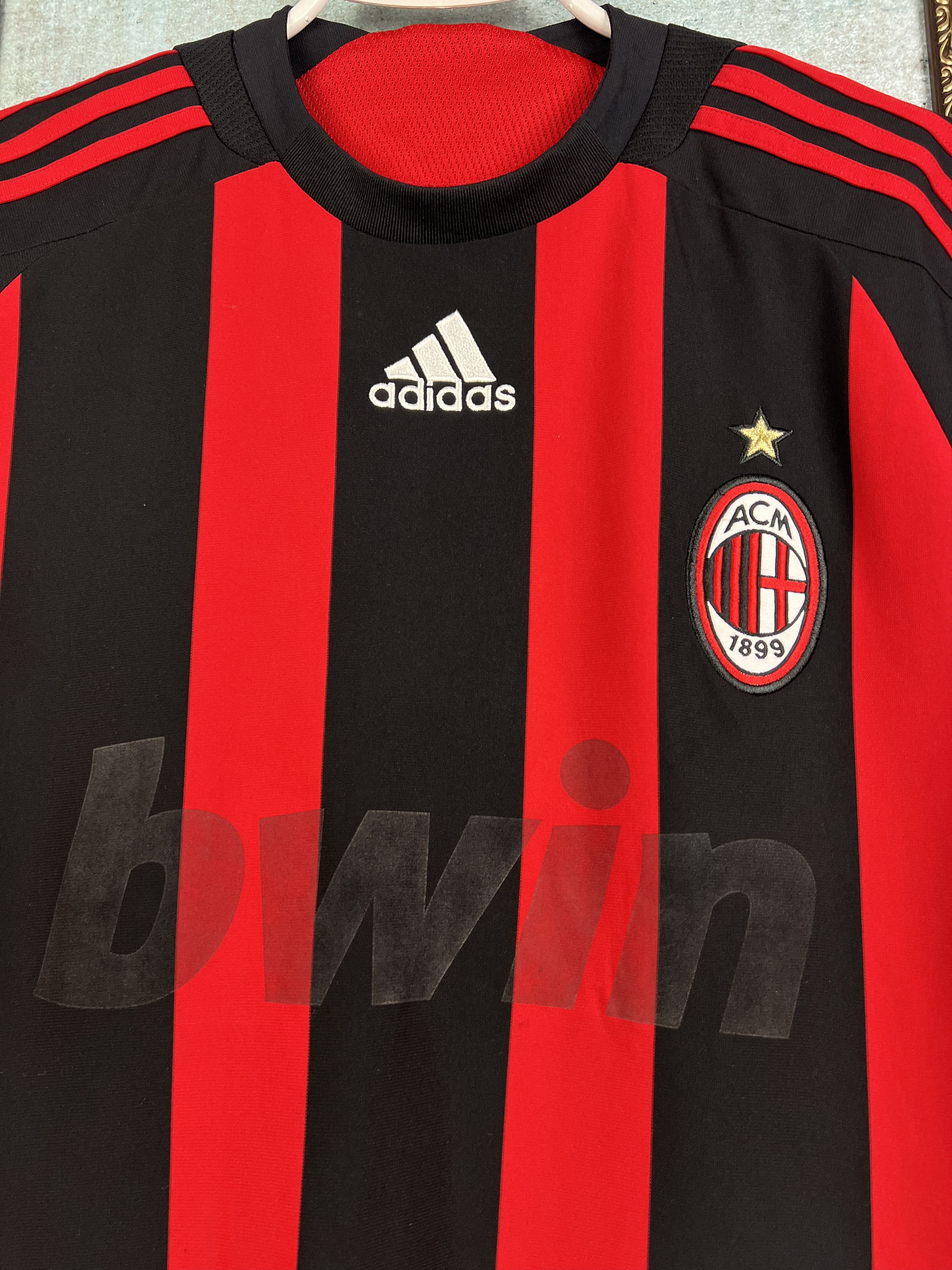 Adidas AC Milan football shirt Soccer Maglia Jersey Size Boys L Size US XXS / EU 40 - 3 Thumbnail