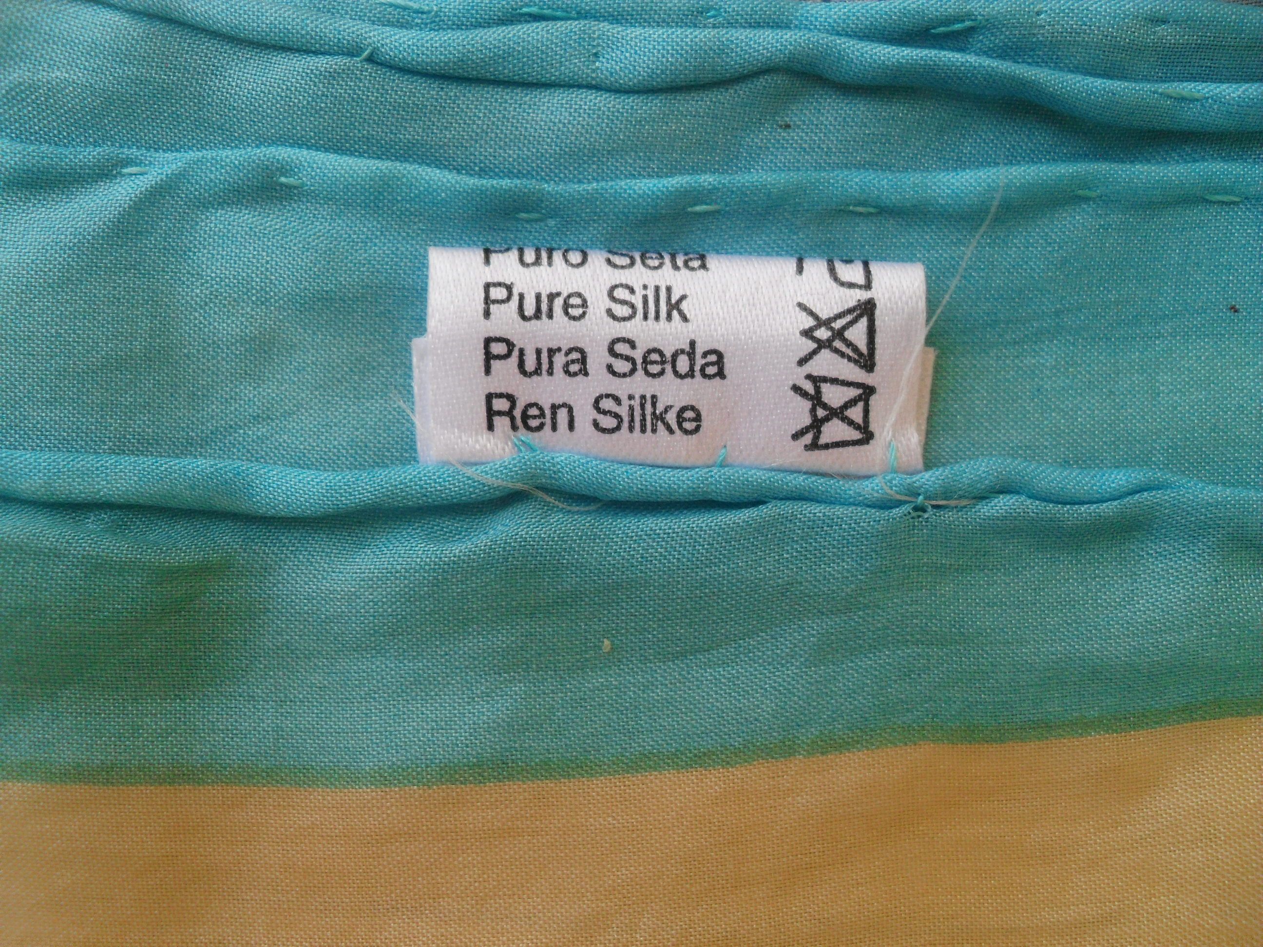 Other Very soft pure silk travel square vintage scarf. Size ONE SIZE - 6 Thumbnail