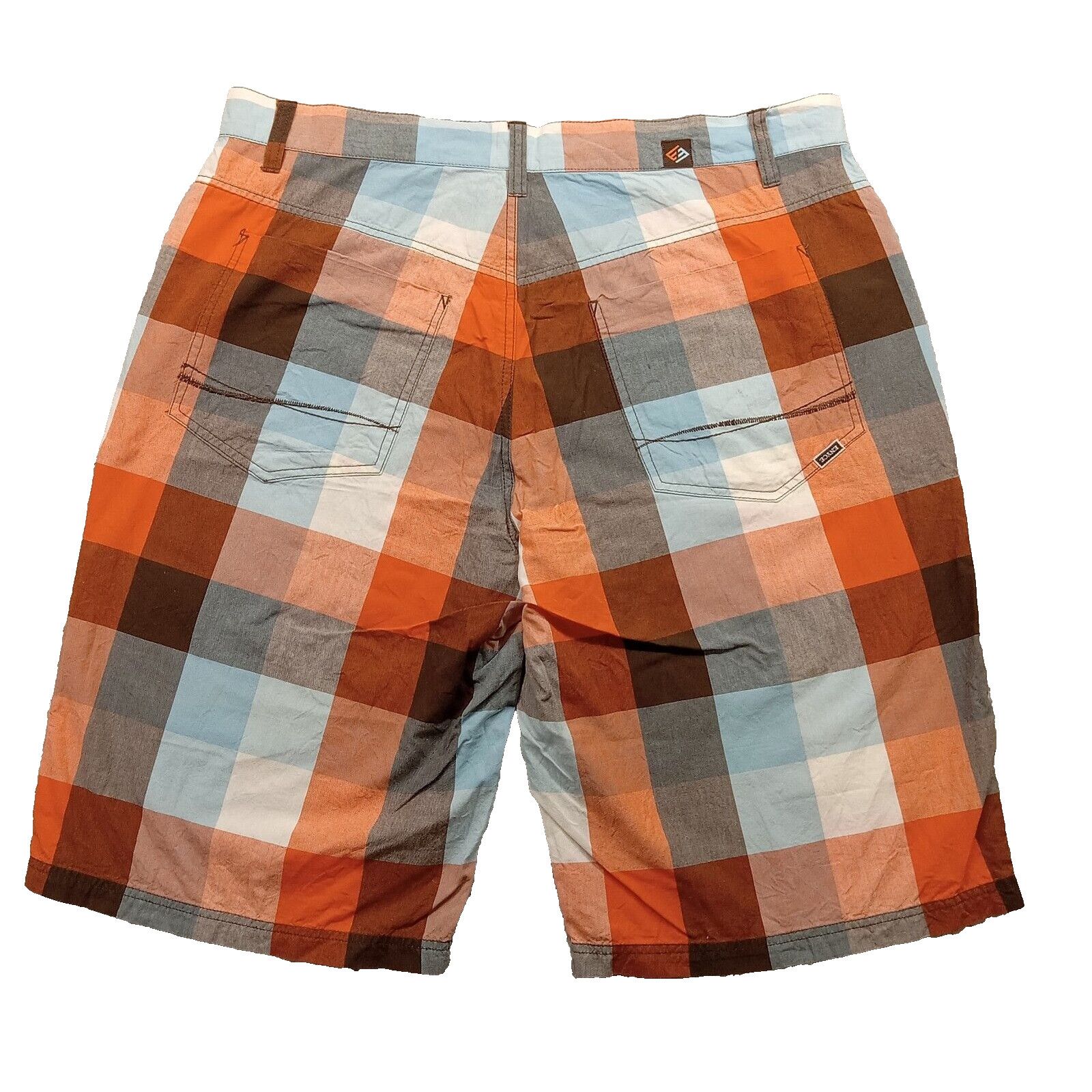 Enyce Enyce Shorts 42 Men's Bermuda Plaid High Rise Streetwear Size US 42 / EU 58 - 3 Thumbnail