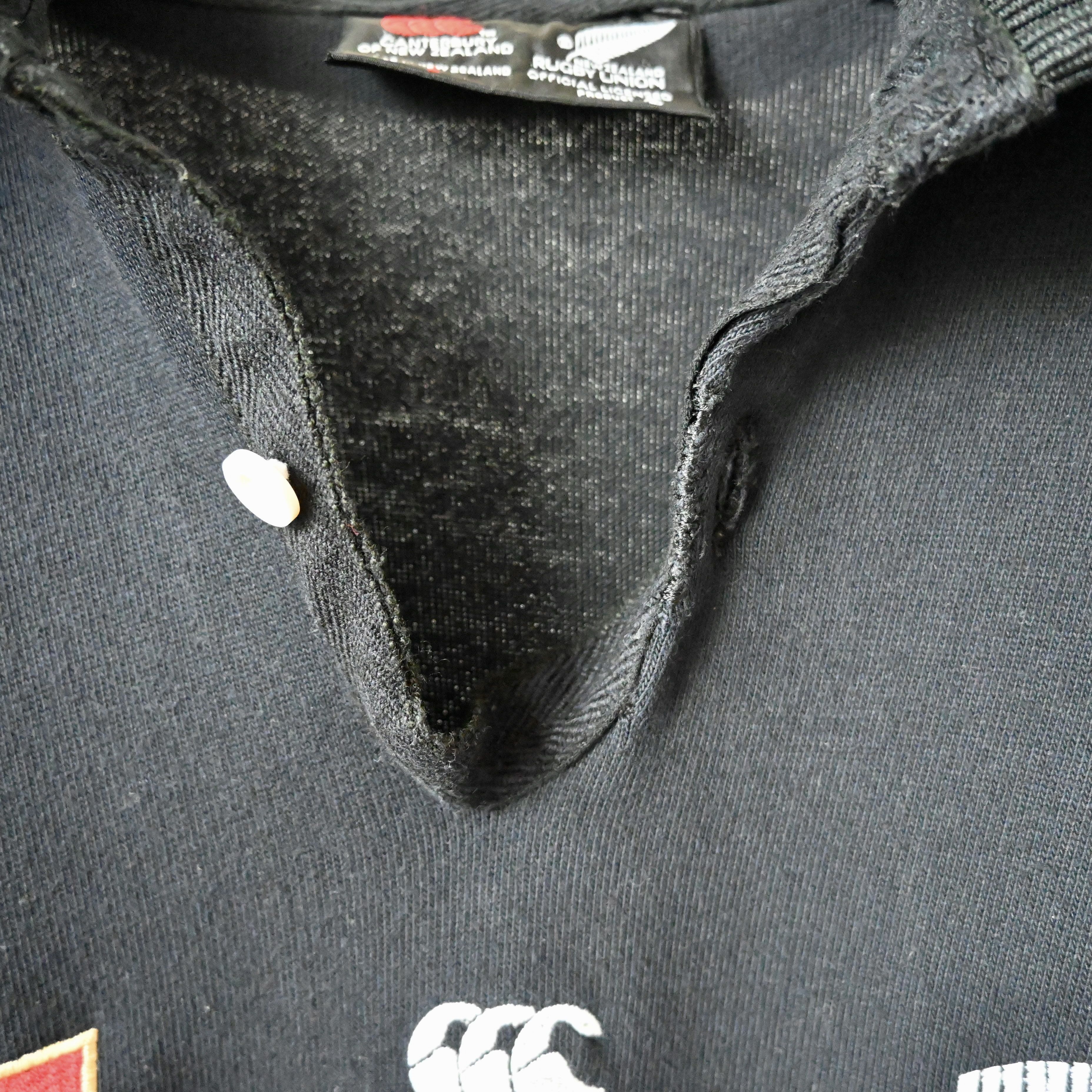 Canterbury of New Zealand VTG 1990s Canterbury of NZ rugby shirt, Steinlager Size US L / EU 52-54 / 3 - 8 Thumbnail