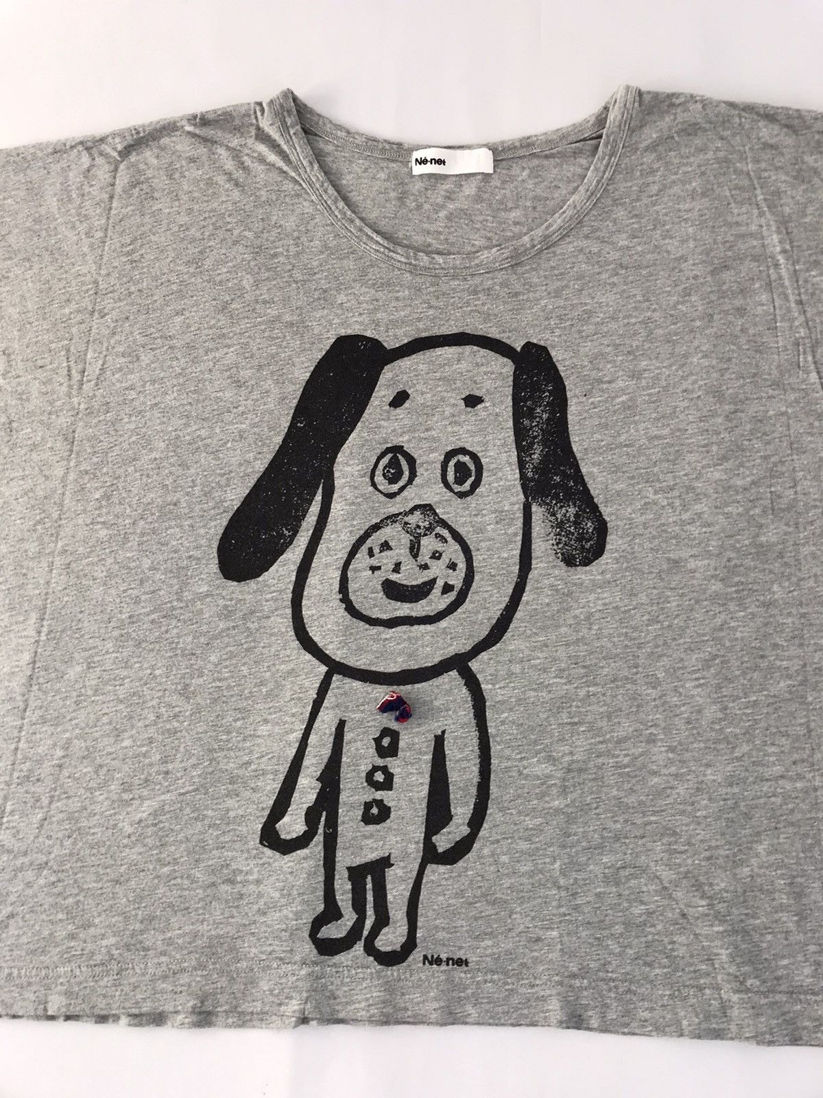 Issey Miyake Issey Miyake Ne-net Dog Logo Longsleeve Printed Tee Size ONE SIZE - 3 Thumbnail