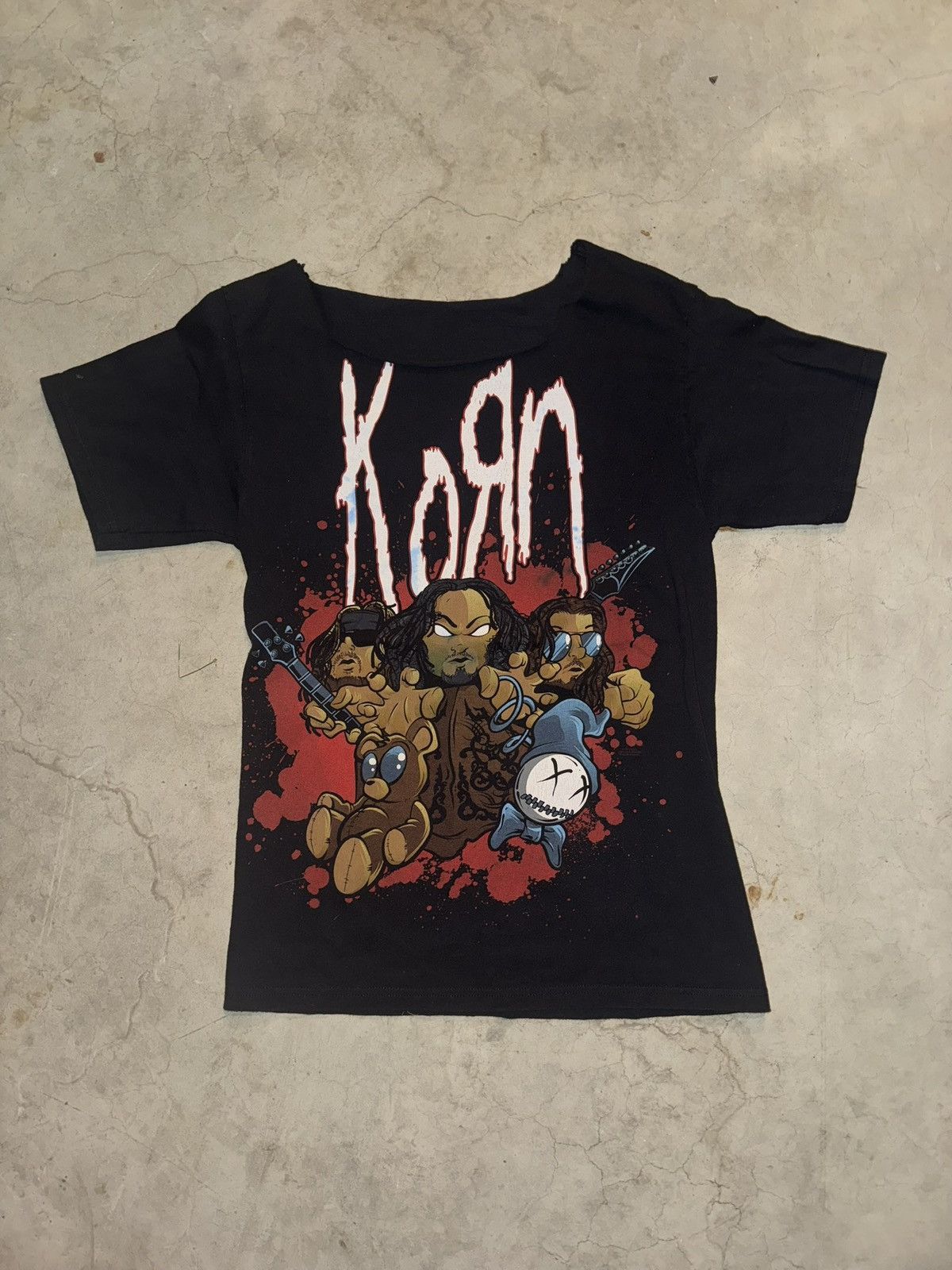 Band Tees × Hanes × Vintage Korn - “Arrrrre You Rrrrrready!” Men’s Vintage Y2K Band Tee Size US S / EU 44-46 / 1 - 1 Thumbnail