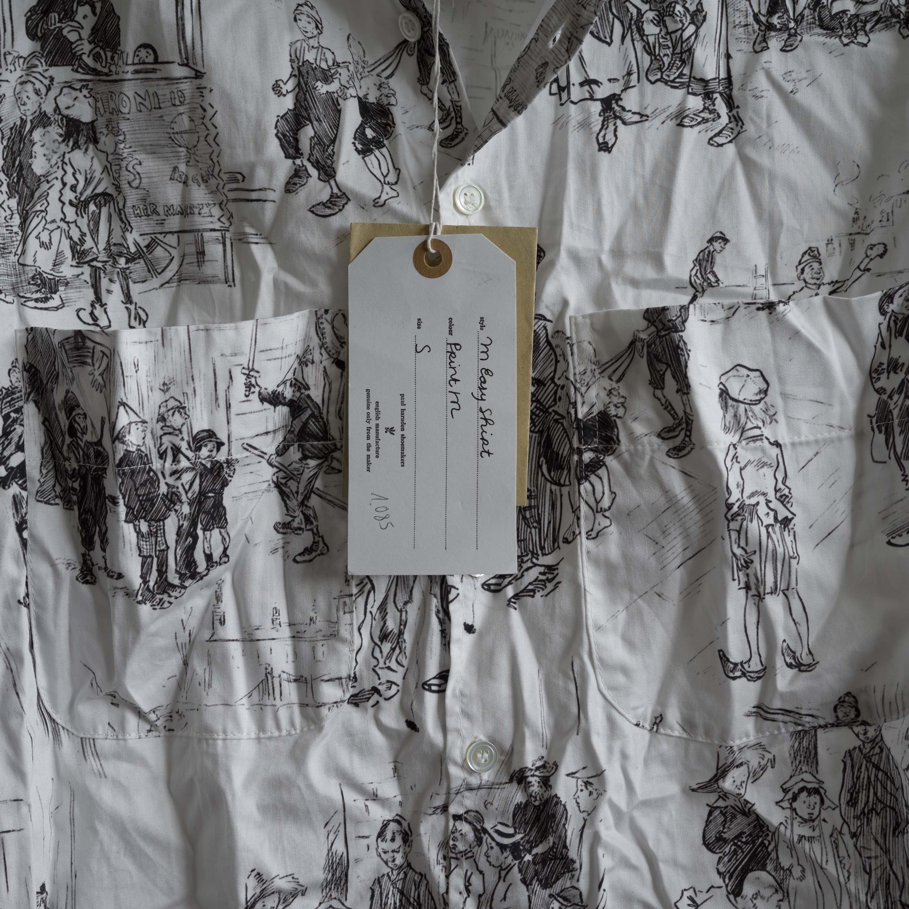 Paul Harnden Shoemakers AW2019 PAUL HARNDEN SHOEMAKERS EASY SHIRT PRINT Size US S / EU 44-46 / 1 - 7 Thumbnail