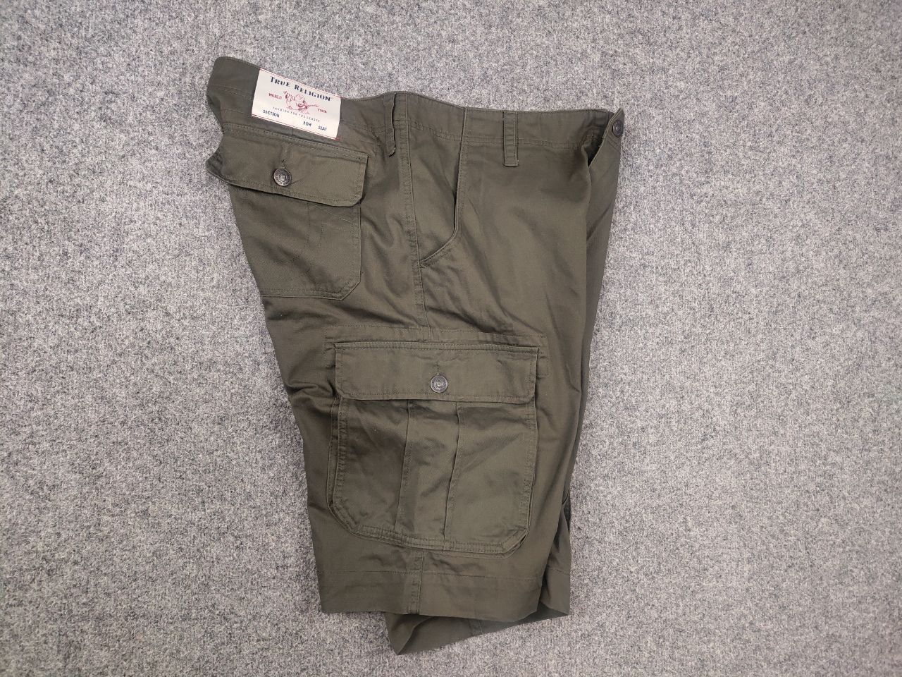 True Religion Vintage True Religion Military Baggy Cargo Short Y2K Supreme Size US 36 / EU 52 - 9 Thumbnail