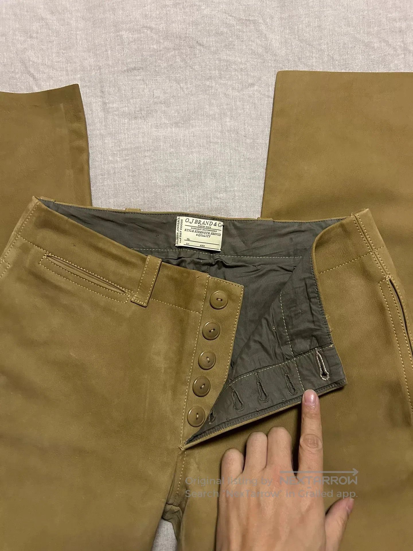 Other old joe suede leather pants size 30. Size US 30 / EU 46 - 6 Thumbnail