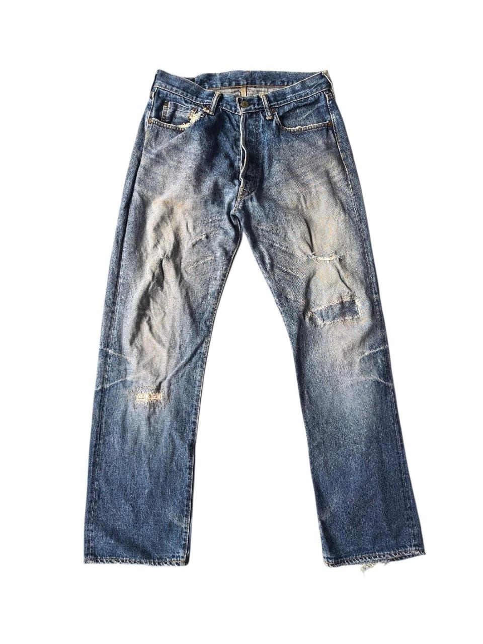Studio D'Artisan Studio D'Artisan Distressed Denim Size US 30 / EU 46 - 1 Thumbnail