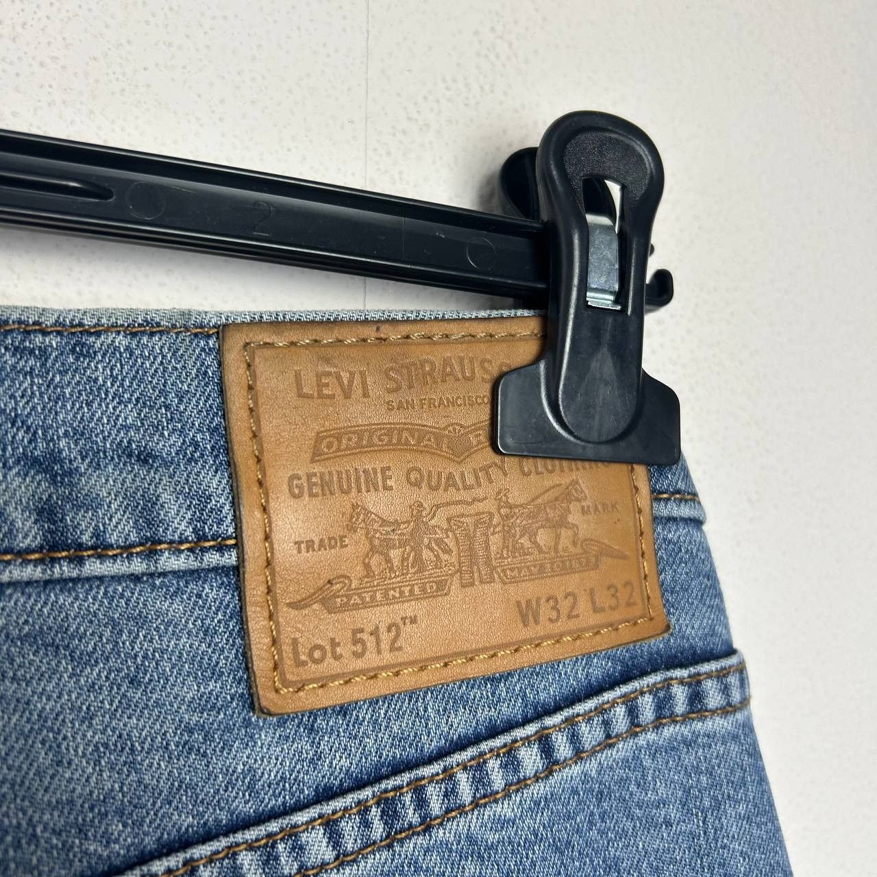 Levi's Vintage Clothing Vintage Levis 512 Blue Denim USA streetwear jeans Size US 32 / EU 48 - 5 Thumbnail