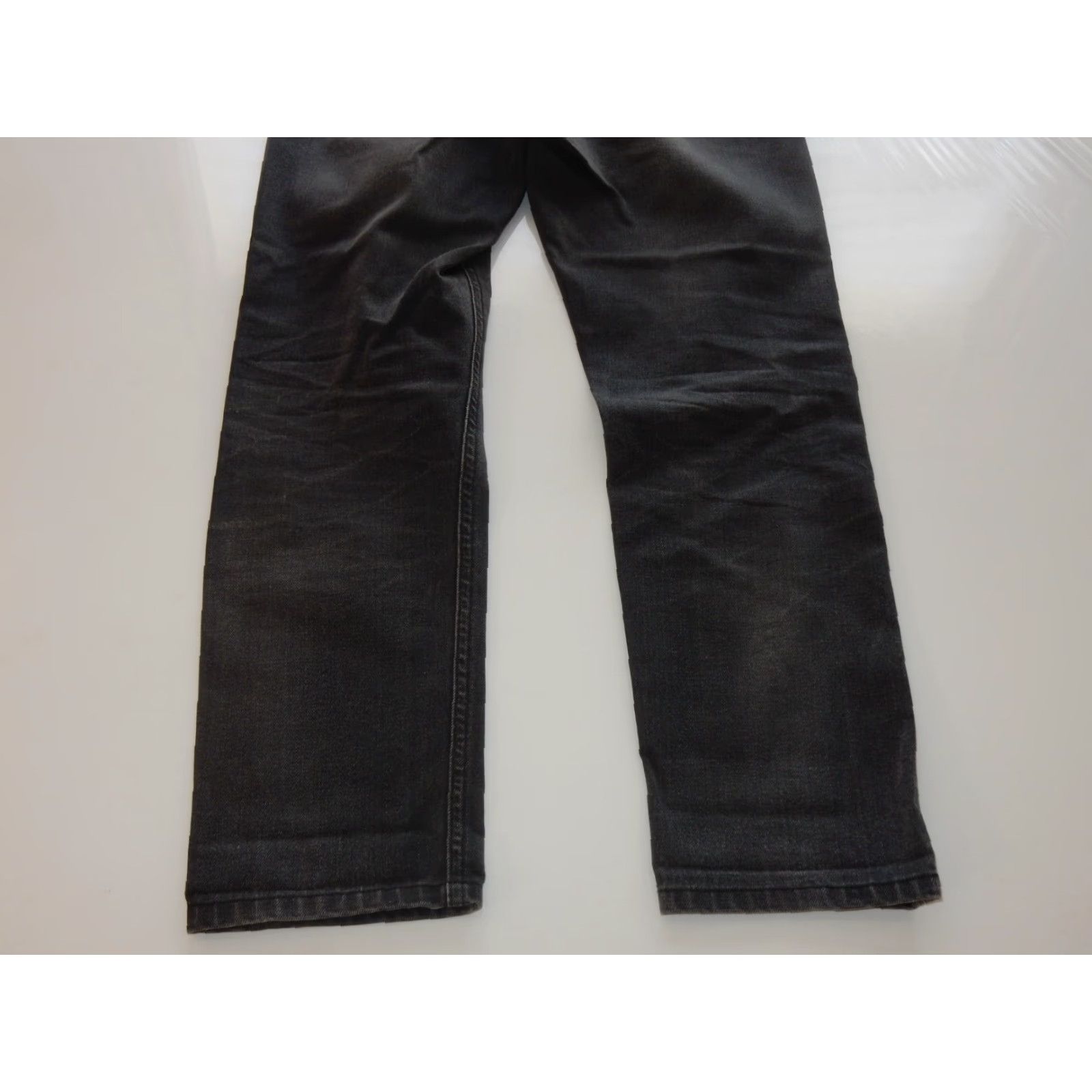 Nudie Jeans Nudie Jeans Co. Jeans Men Black Denim Straight 32 Inseam 28 Size 28x32 – Regular Size US 32 / EU 48 - 7 Thumbnail