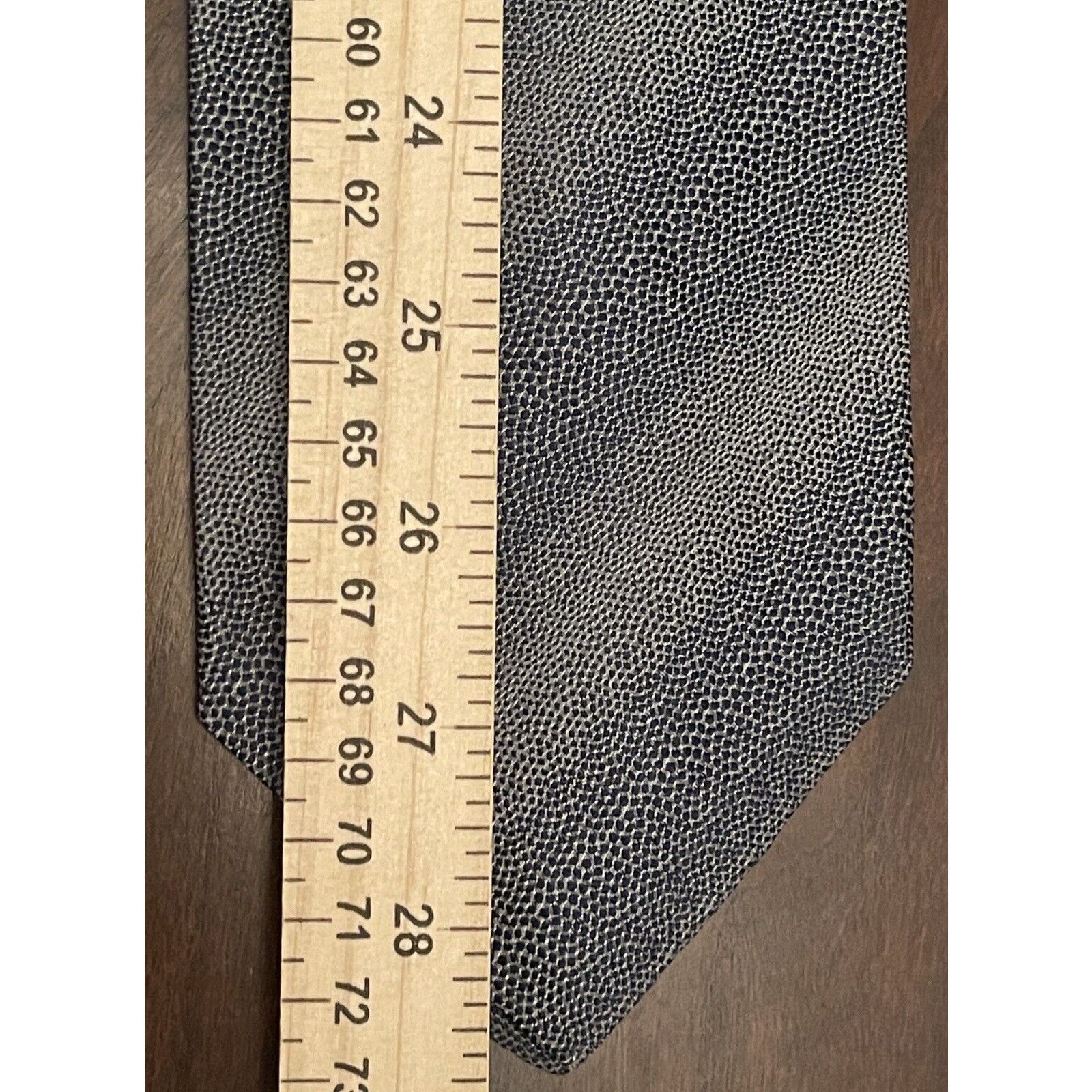 Kenneth Cole Kenneth Cole New York Blue Gray 100% Silk Made In Usa Size ONE SIZE - 5 Thumbnail