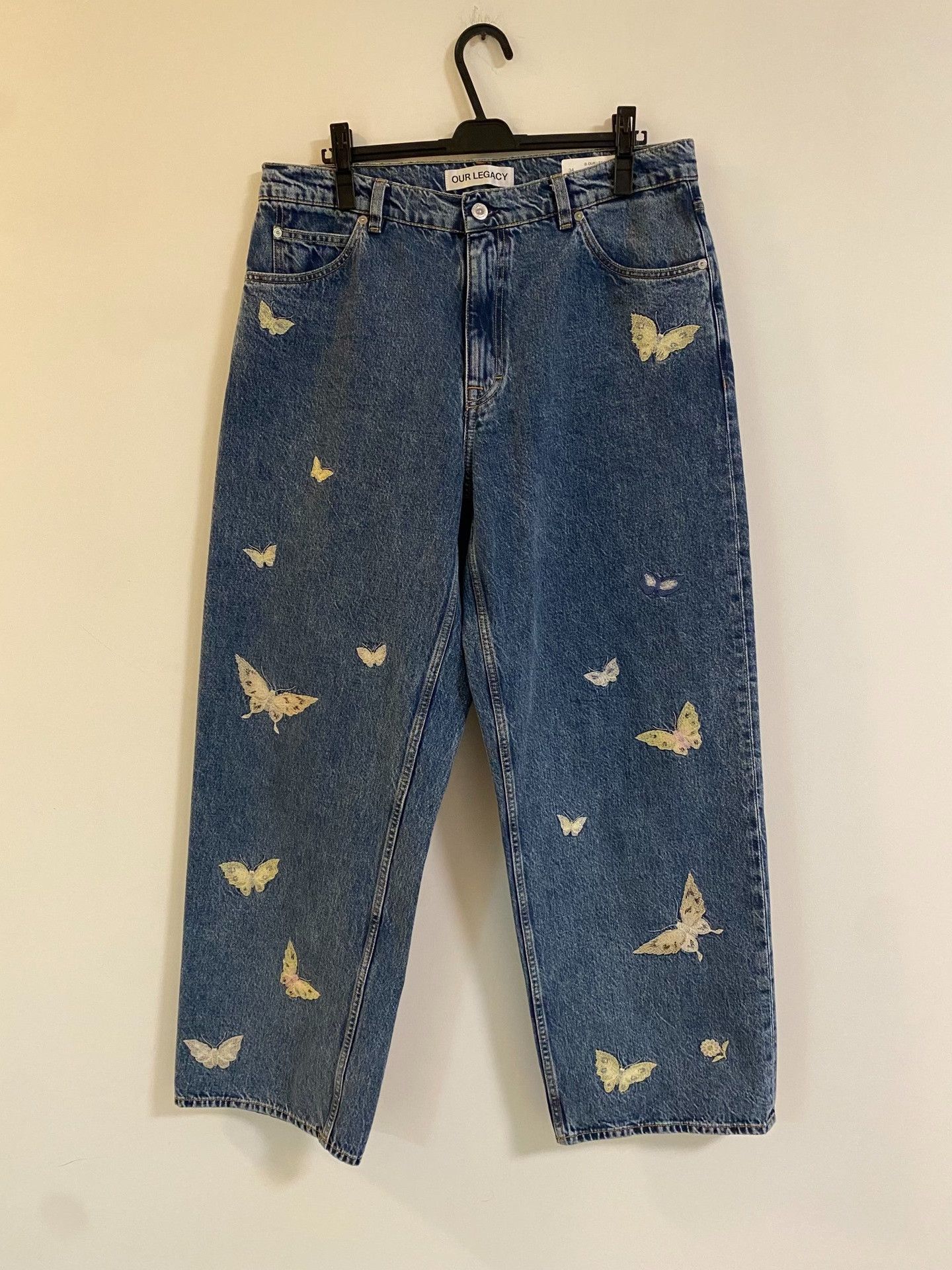 Our Legacy Our Legacy Vast Cut Butterfly Jeans Size 34" / US 12 / IT 48 - 1 Thumbnail