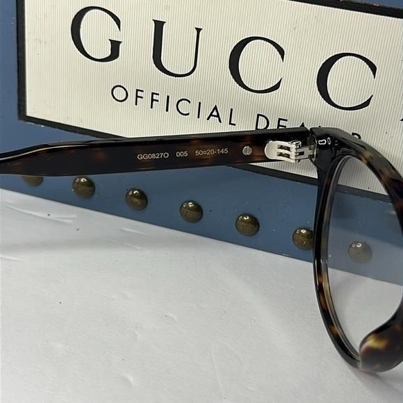 Gucci New Authentic GUCCI GG0827O 002 round Gucci optical comes in Size ONE SIZE - 2 Thumbnail